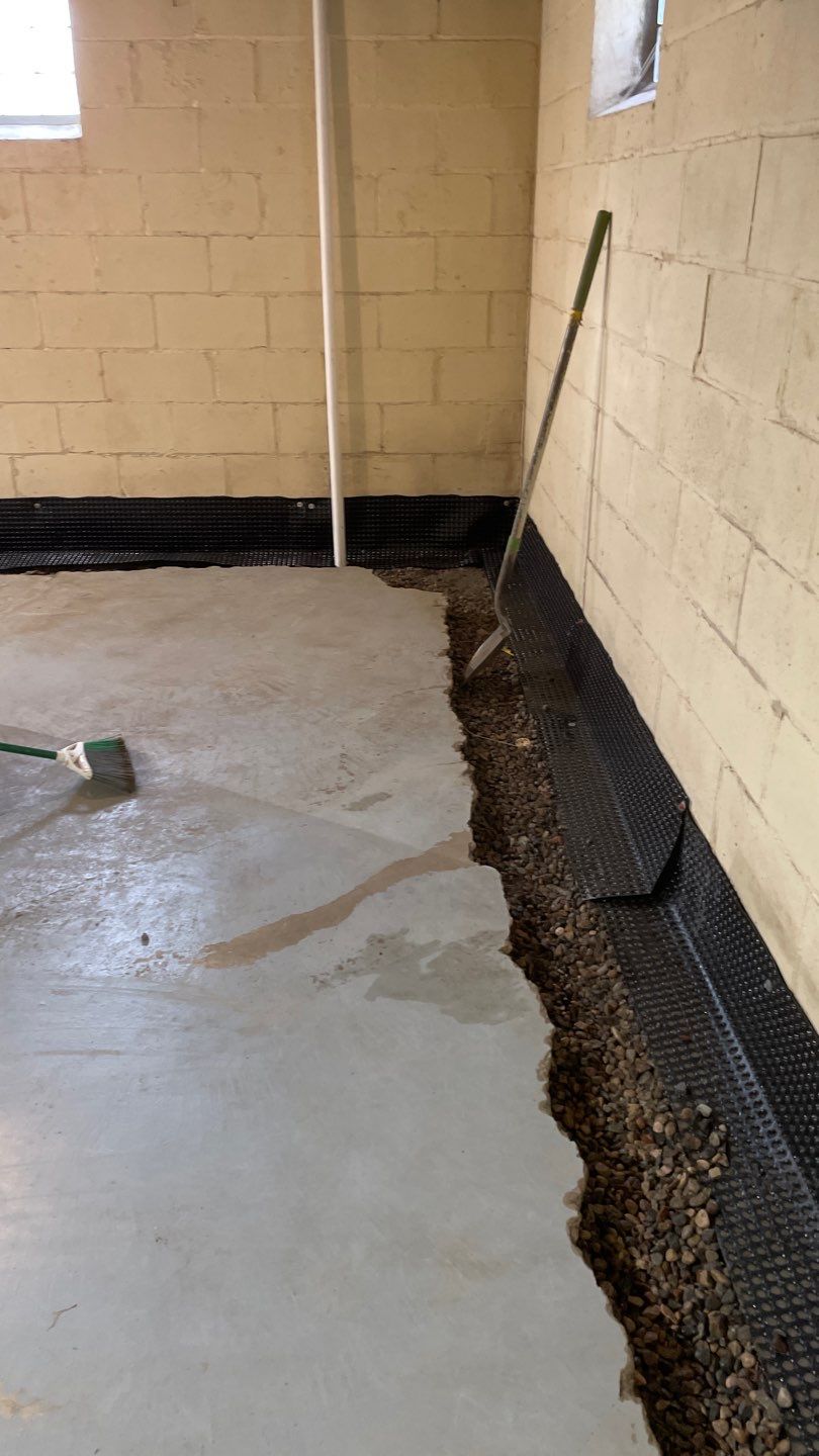 Drain Tile & Sump Pump for Kassie's Rental Property by Waterproofing Northeast