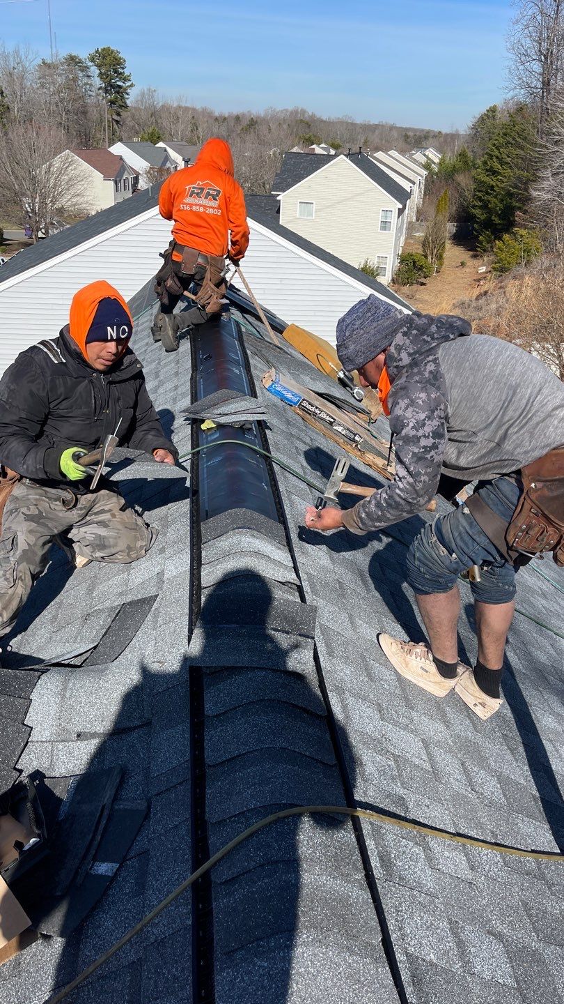 Roof replacement by hail damage by Just Brilliant Restoration JBR