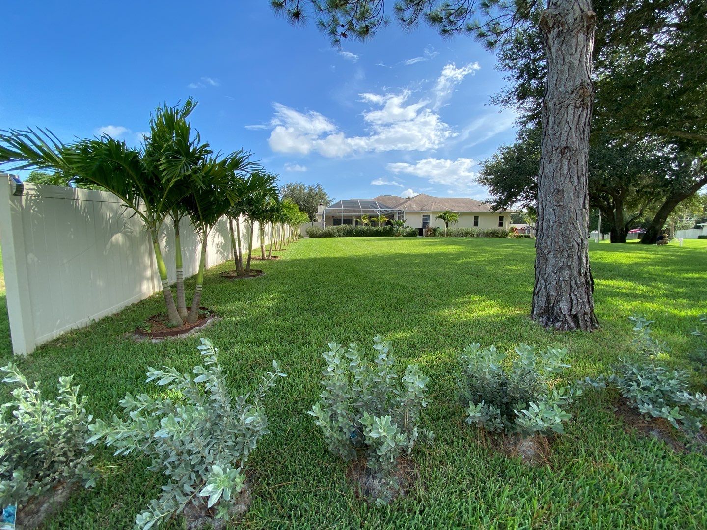 North Port, FL Tan Vinyl Privacy Fence  by Asap fence and gates, LLC