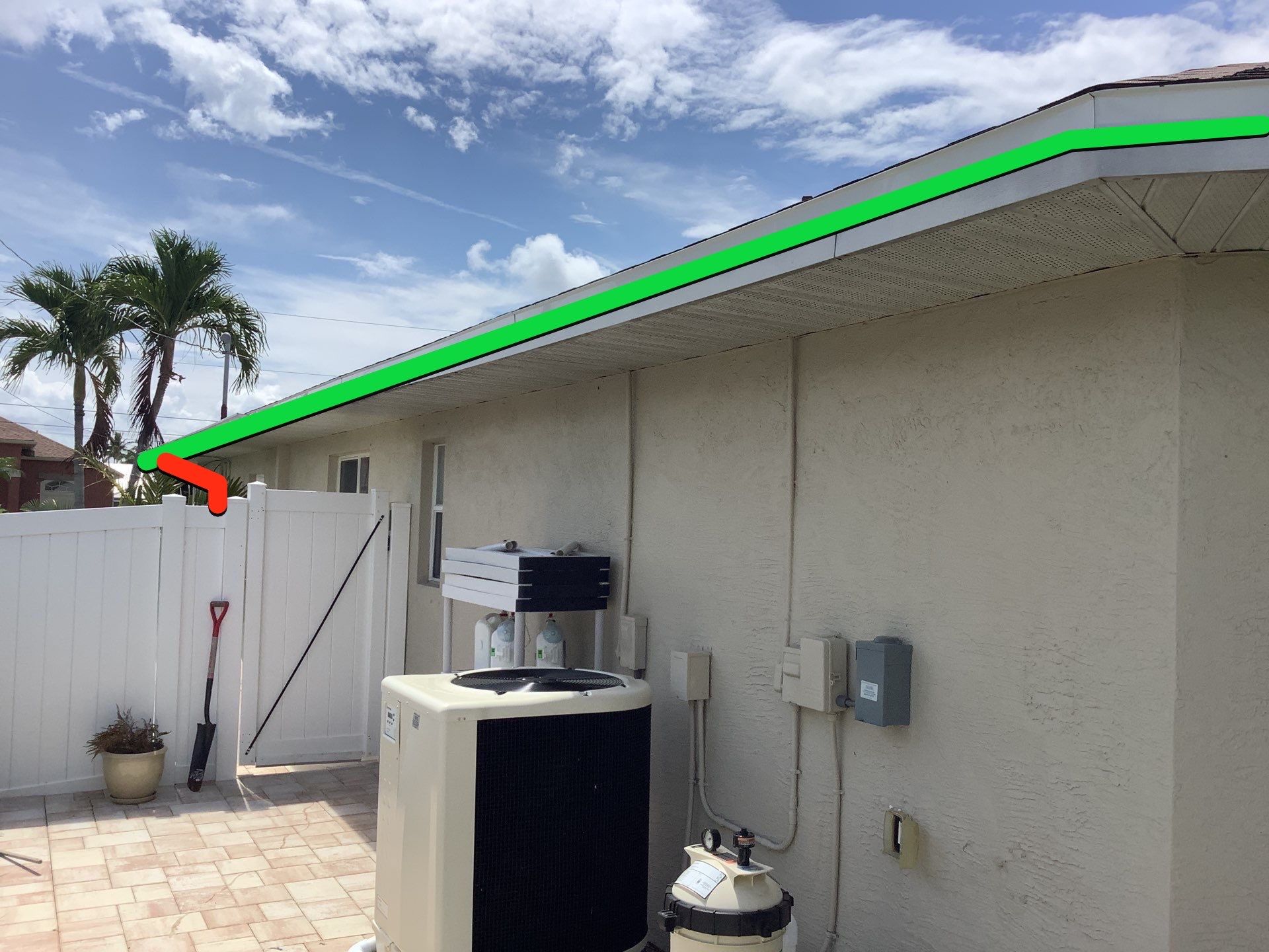 Soffit and Fascia Installation using Vinyl Soffit by Gutter Professors