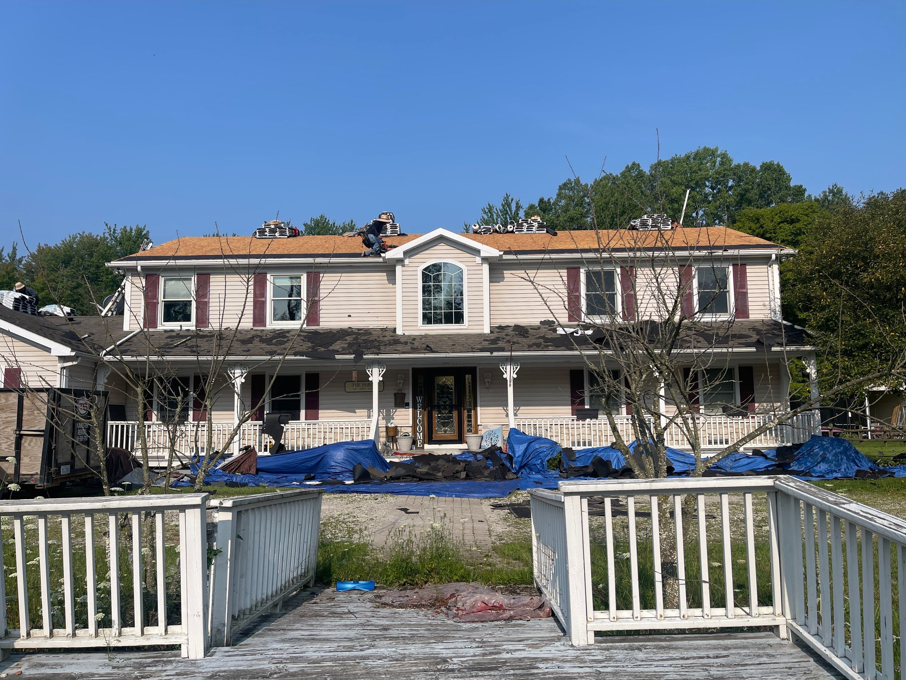 Residential Roofing Installation using IKO DYNASTY - Granite Black by JNR Roofing LLC