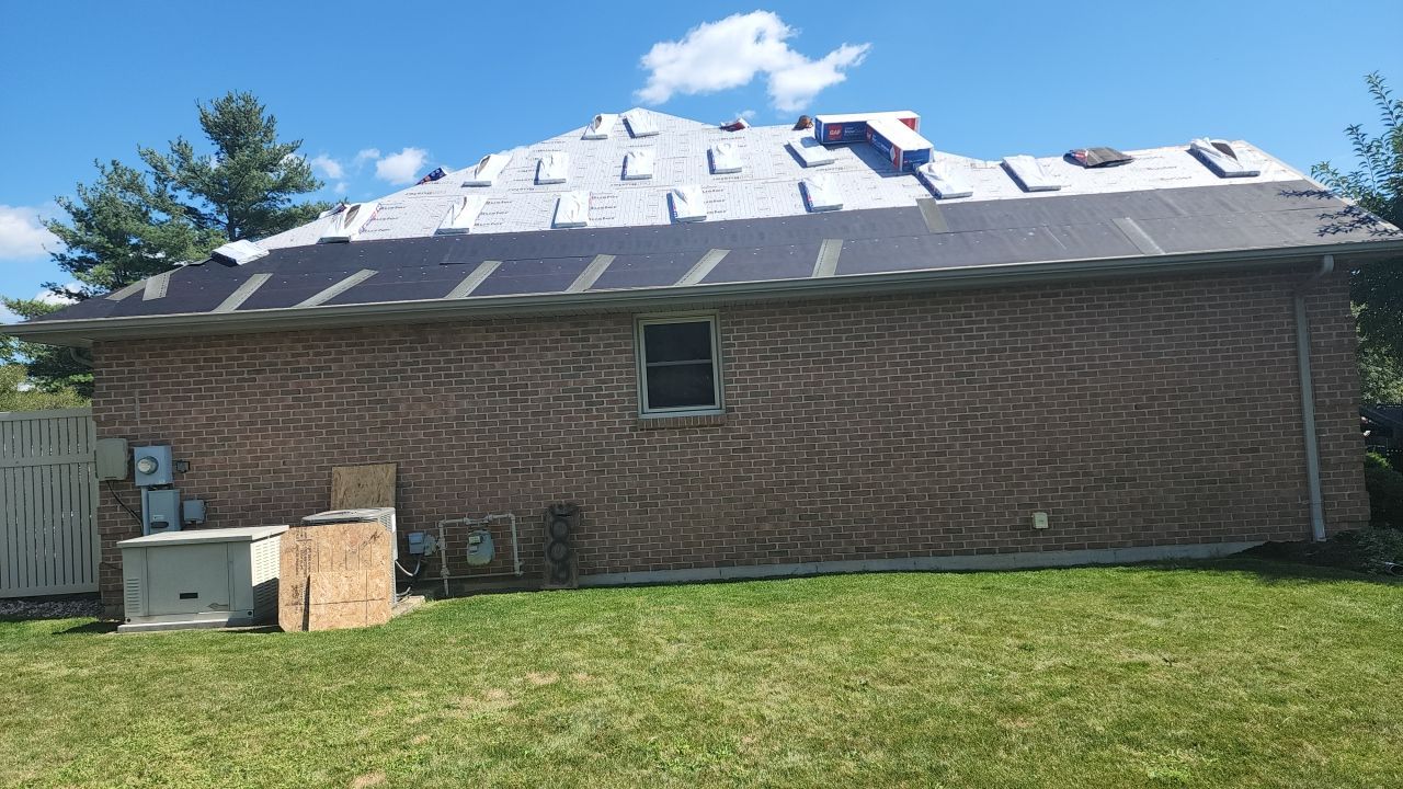 Residential Roofing Installation using GAF Timberline HDZ Weathered Wood by Nitro Roofing and Construction