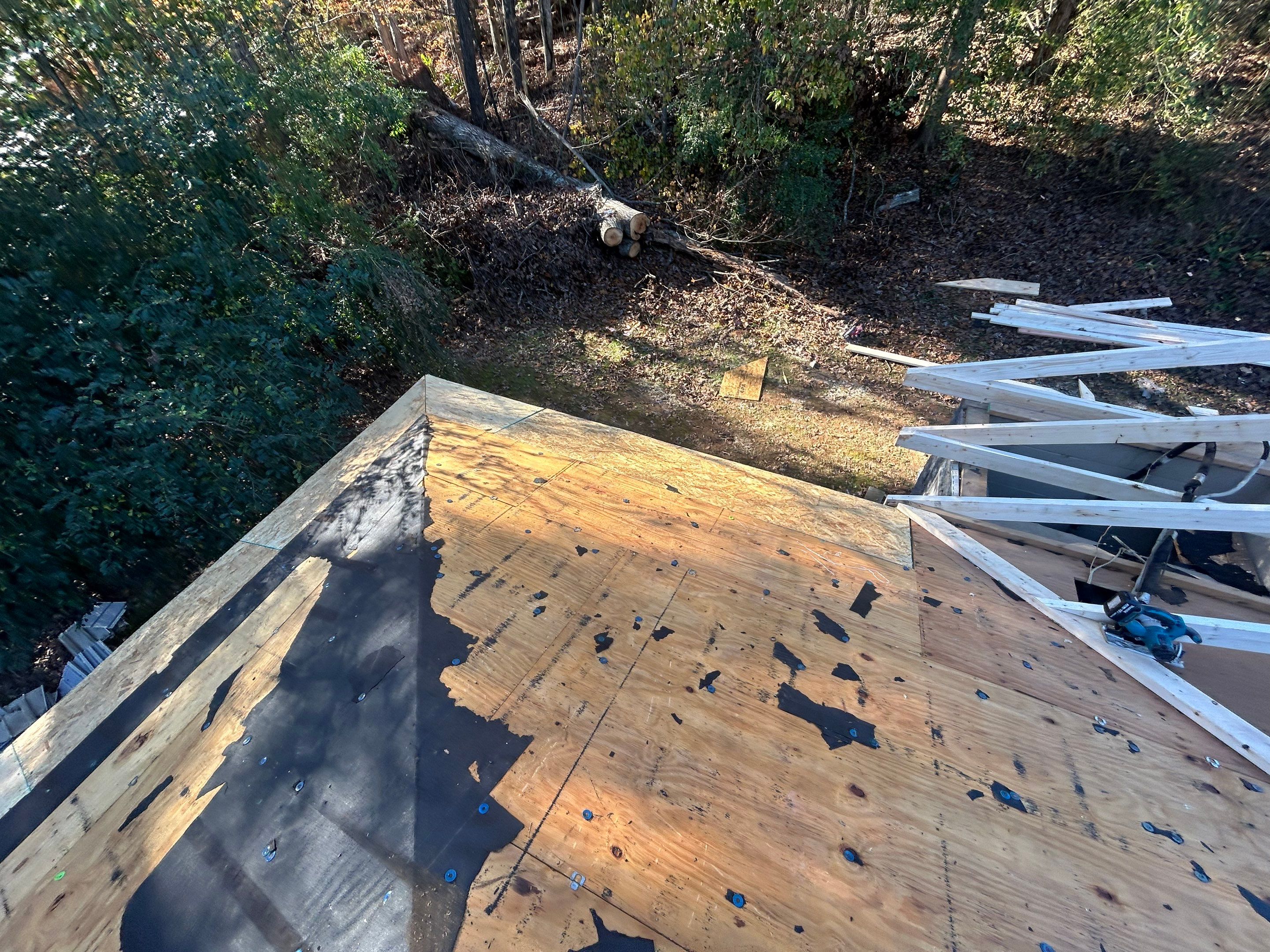 Tree Damage Repair and New Roof by Roofsters