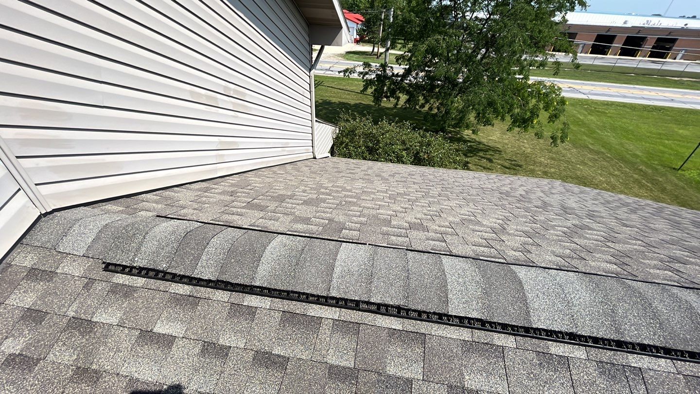 Residential Roofing Installation using GAF Timberline HDZ Weathered Wood by Nitro Roofing and Construction