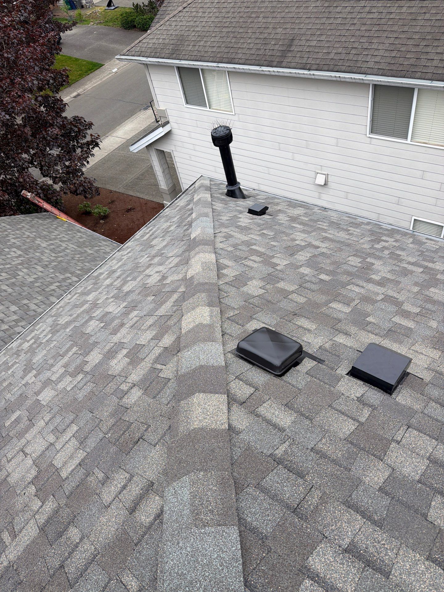 Residential Roofing Installation using GAF HDZ Shingles by Roofing Formula LLC