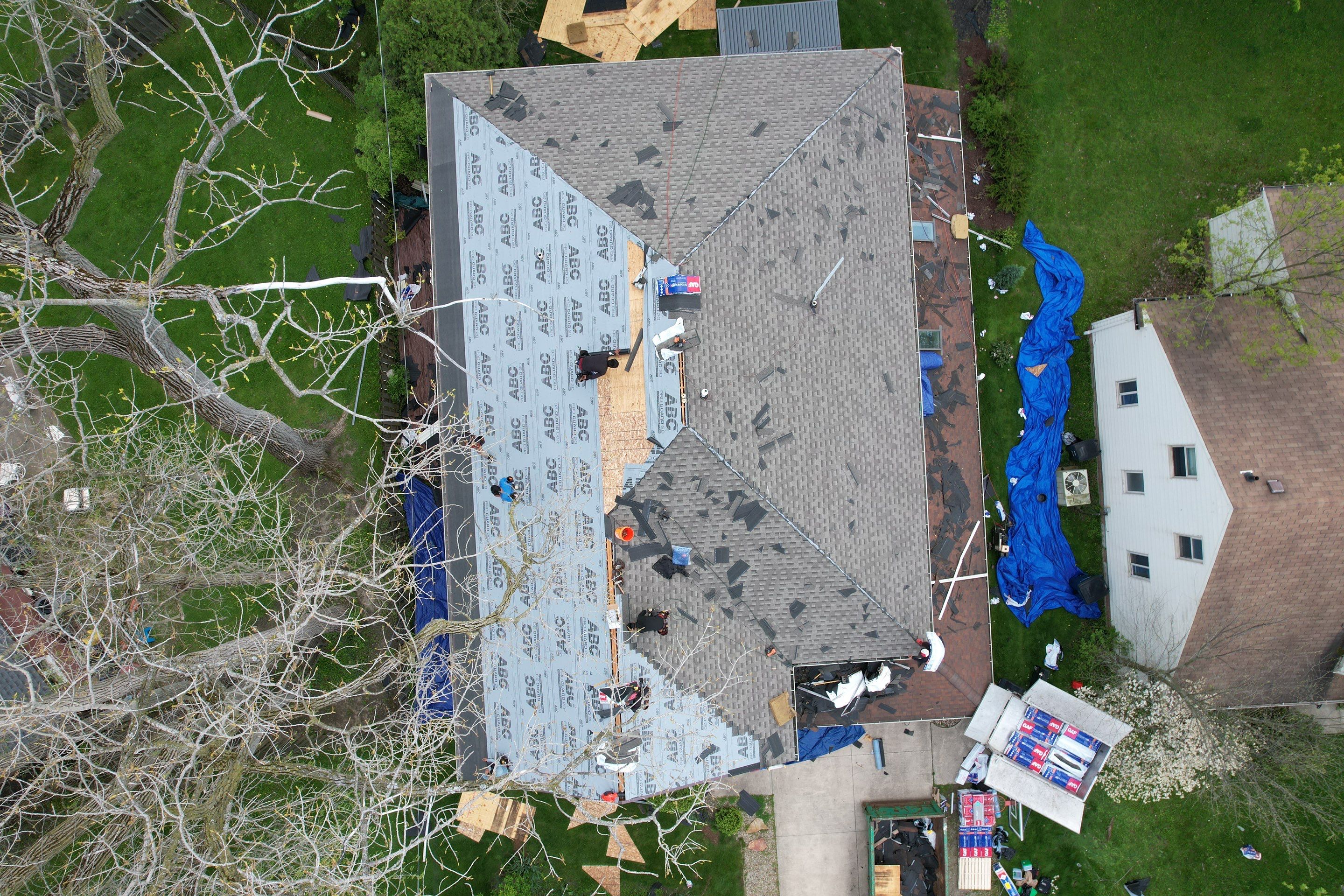 Beachwood Residential Roof Replacment by Atlas Roofing & Restoration