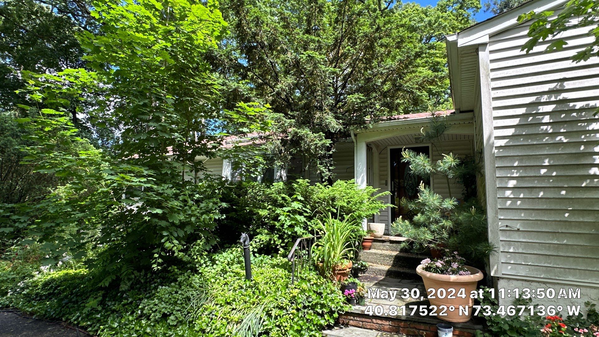 Very overdue gutter cleaning and screening by Above All Gutters 