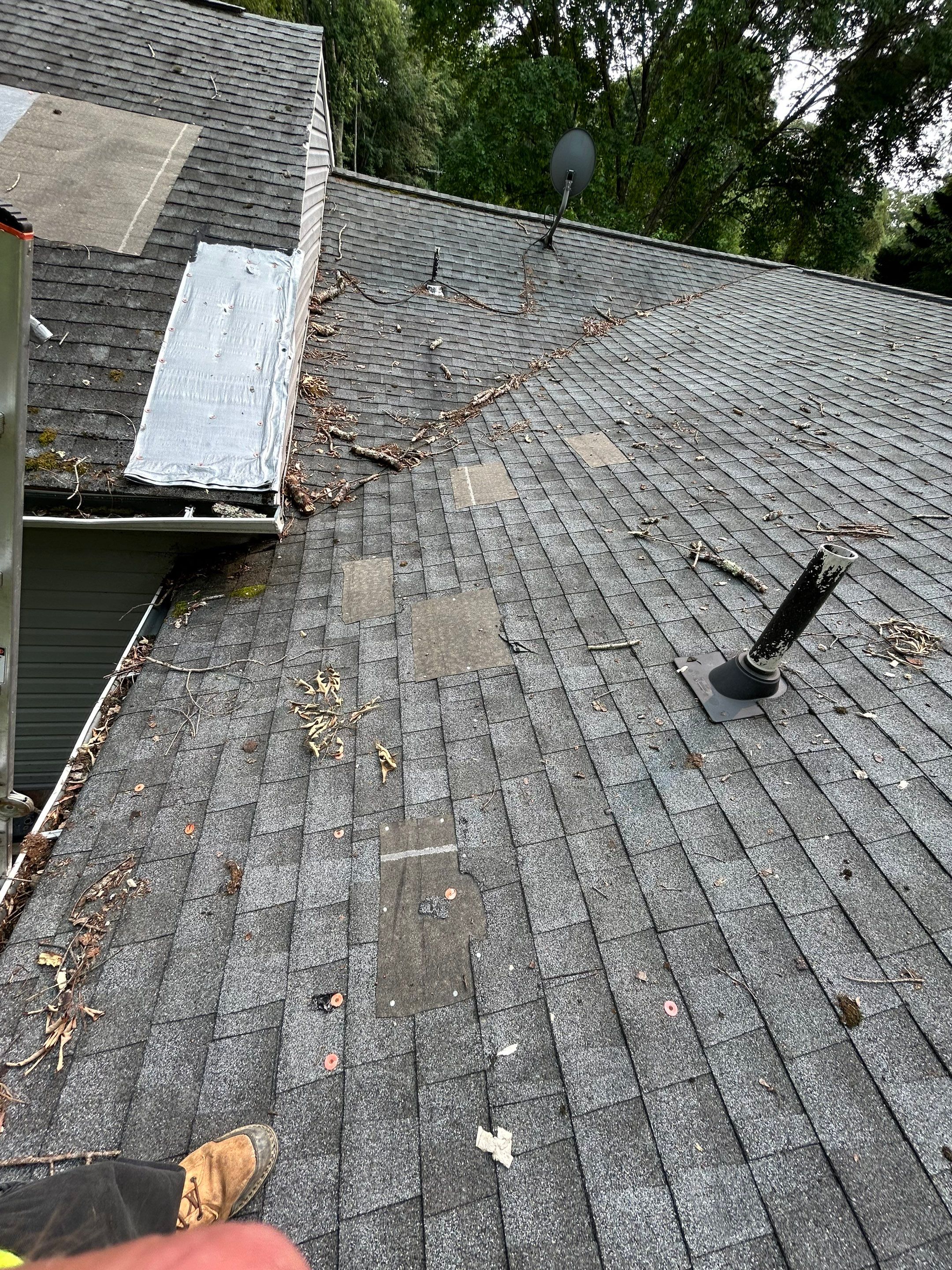 Roof Installation using Tamko Hp Titan XT by ExteriorPros