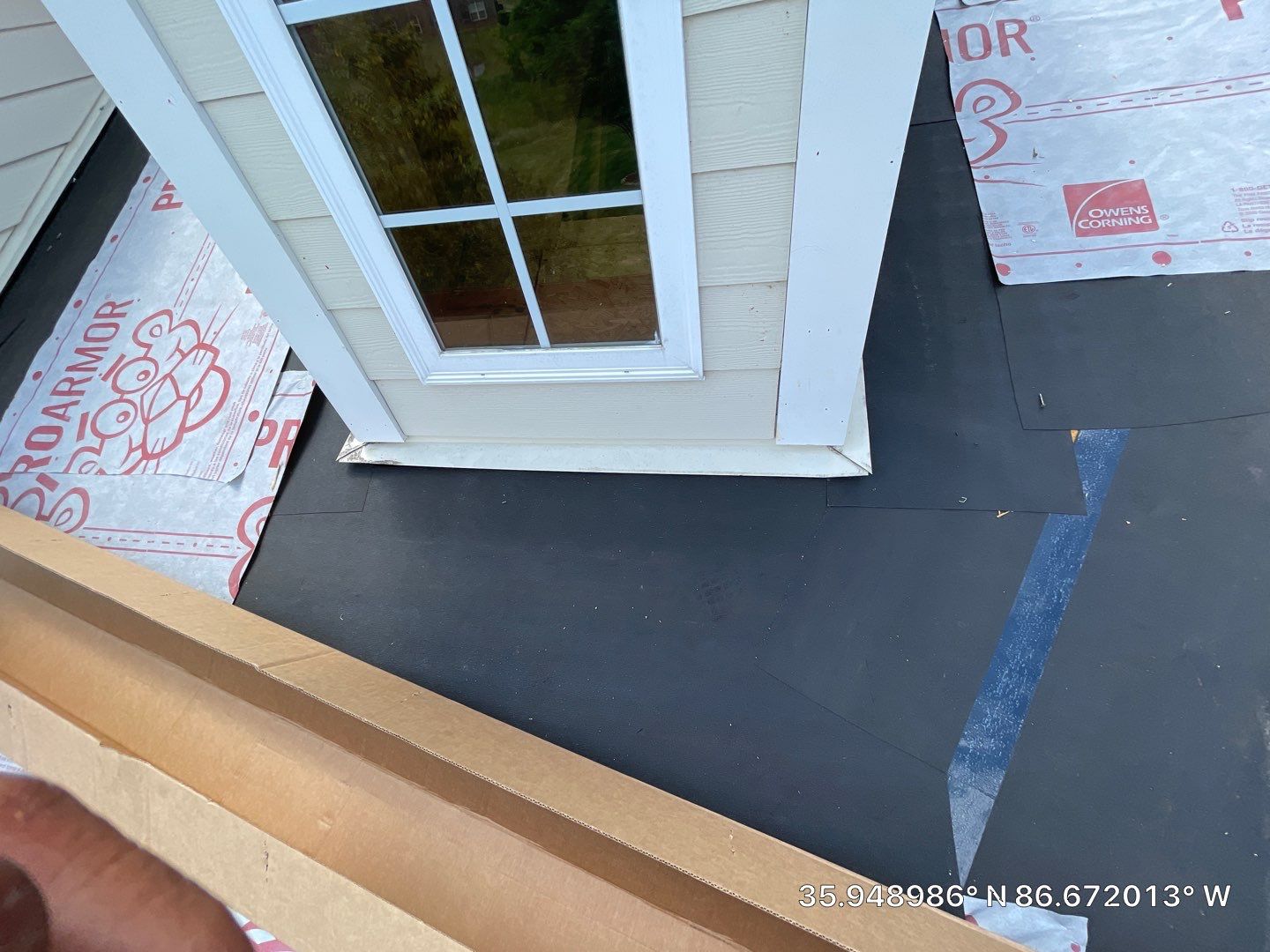 Residential Roofing Installation using Owens Corning Oakridge Roofing System by Undersun Roofing 