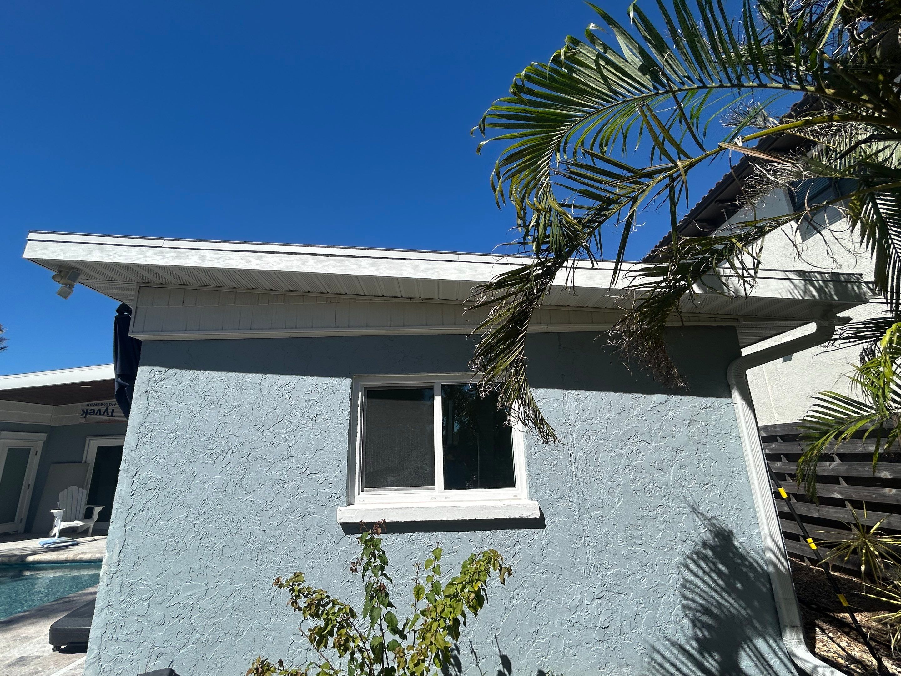 New Metal Soffit and Fascia in Siesta Key FL by Gutter Professors