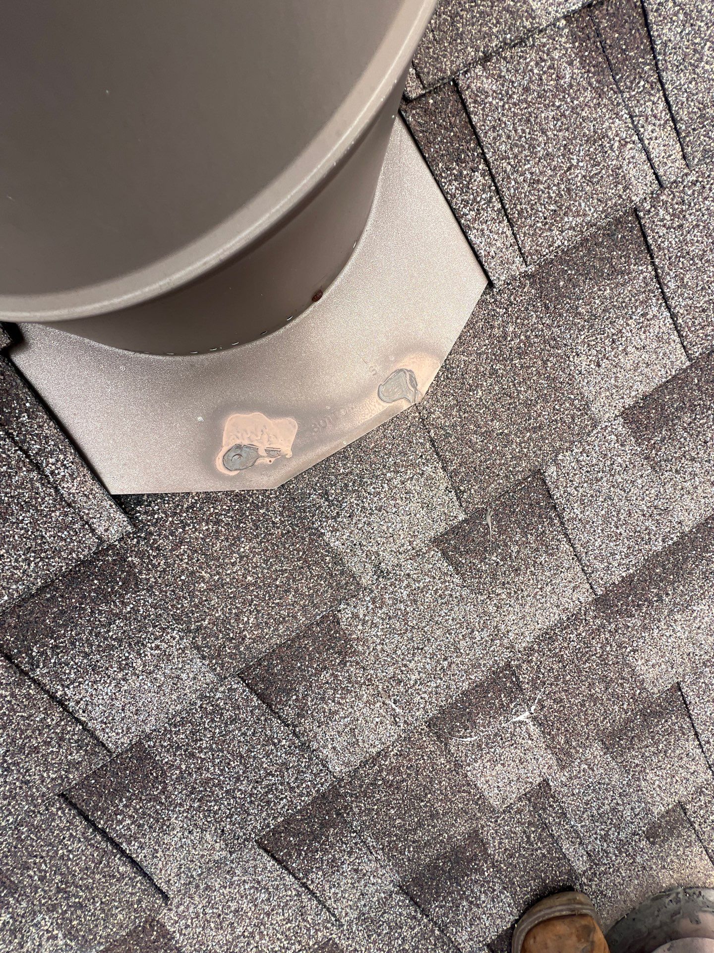 Hail Damage using Owen's Corning Duration (Lifetime) Shingles by Roof Repair Company