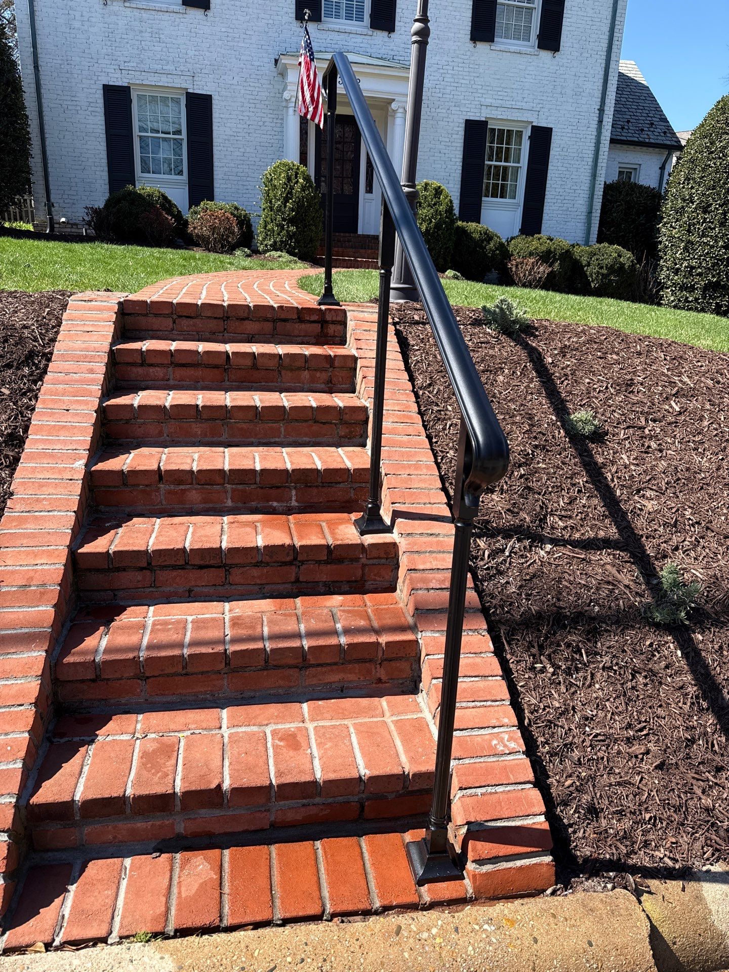 Sleek Minimalist Aluminum Stair Railing – Arlington, VA by Capitol Iron Works