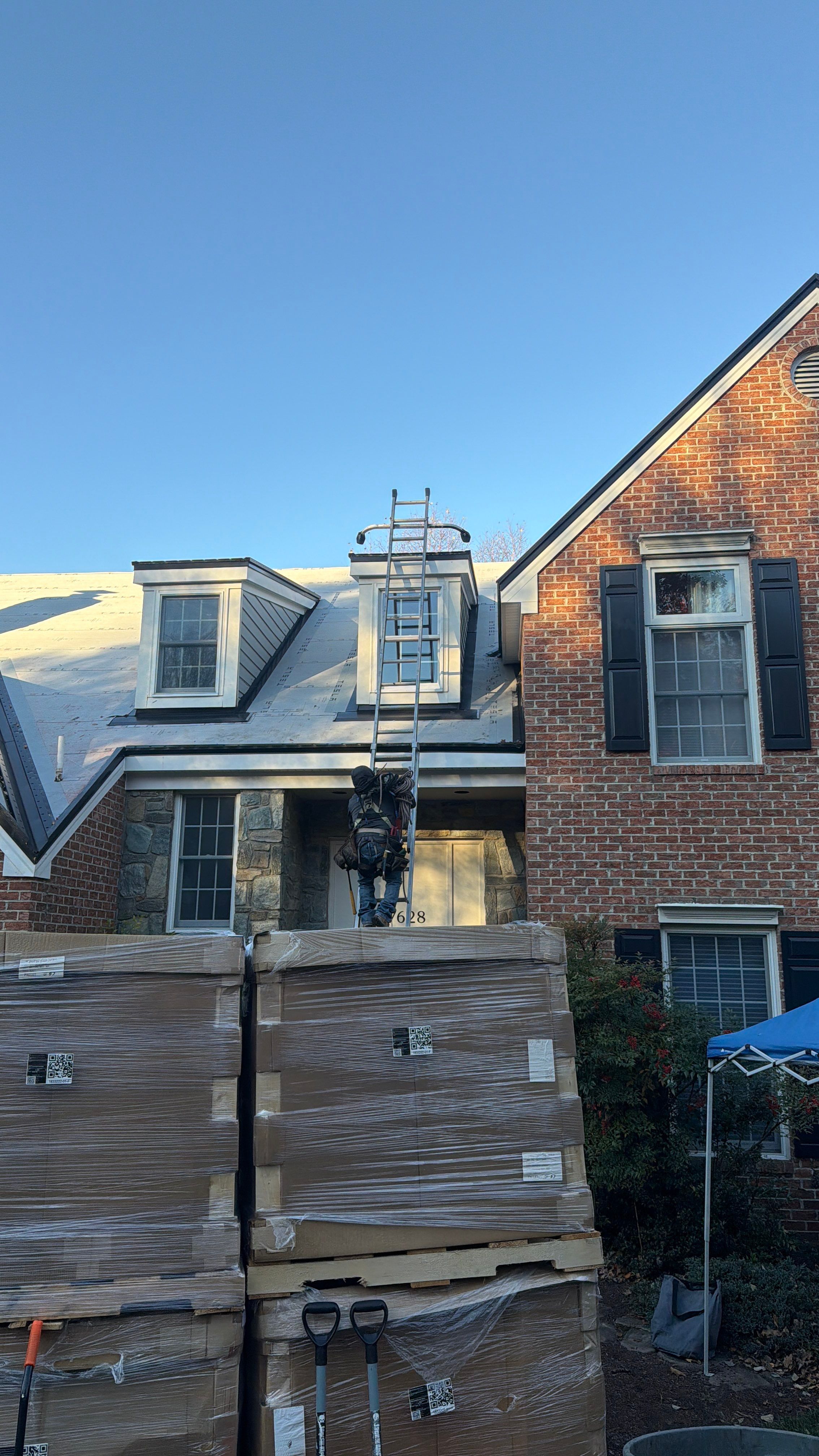 Sleek Tesla Solar Roof Installation by American Home Contractors