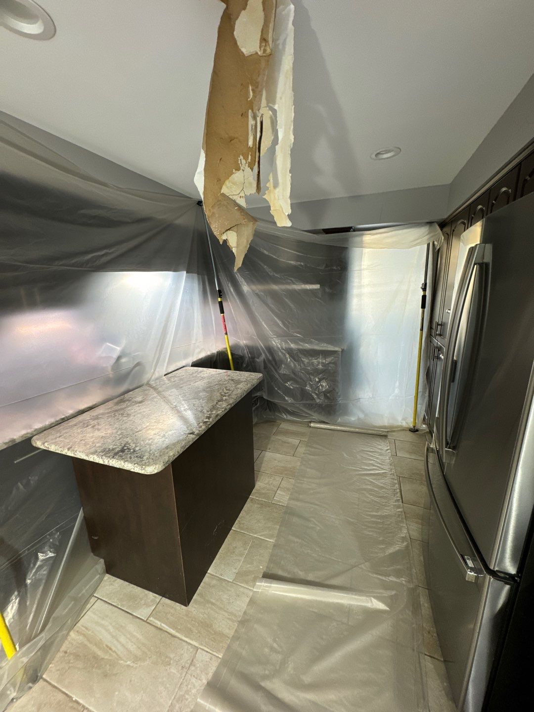 Project in West Bloomfield by EzDry Water Mitigation & Property Restoration