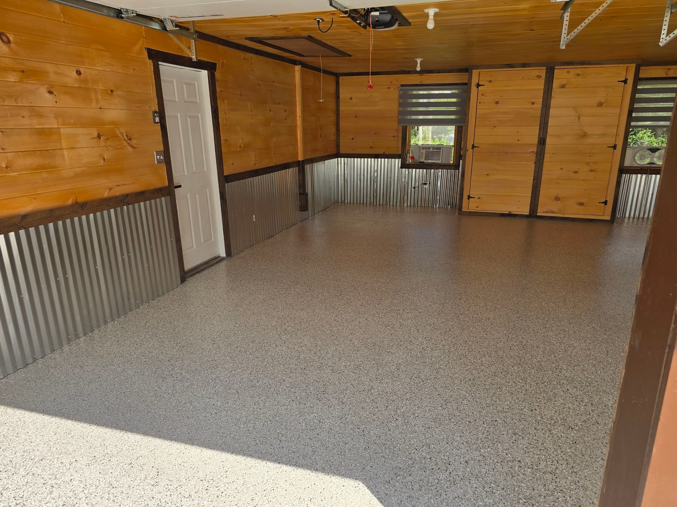 Garage Using Coyote by Elite Floor Solutions
