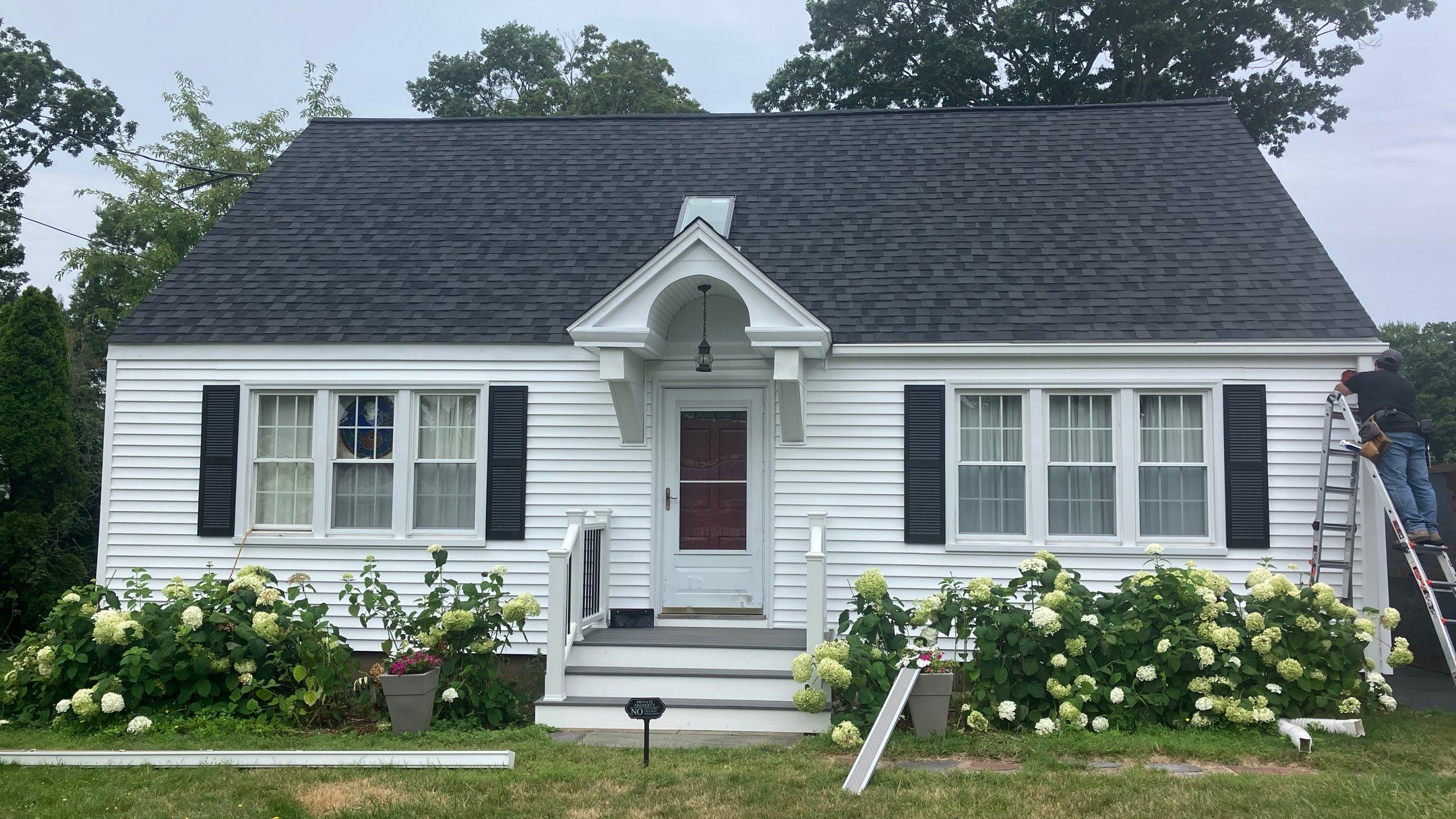 Siding Renewal with Monogram D/4 x 12'6" Clapboard, White by DiGiorgi Roofing and Siding Inc
