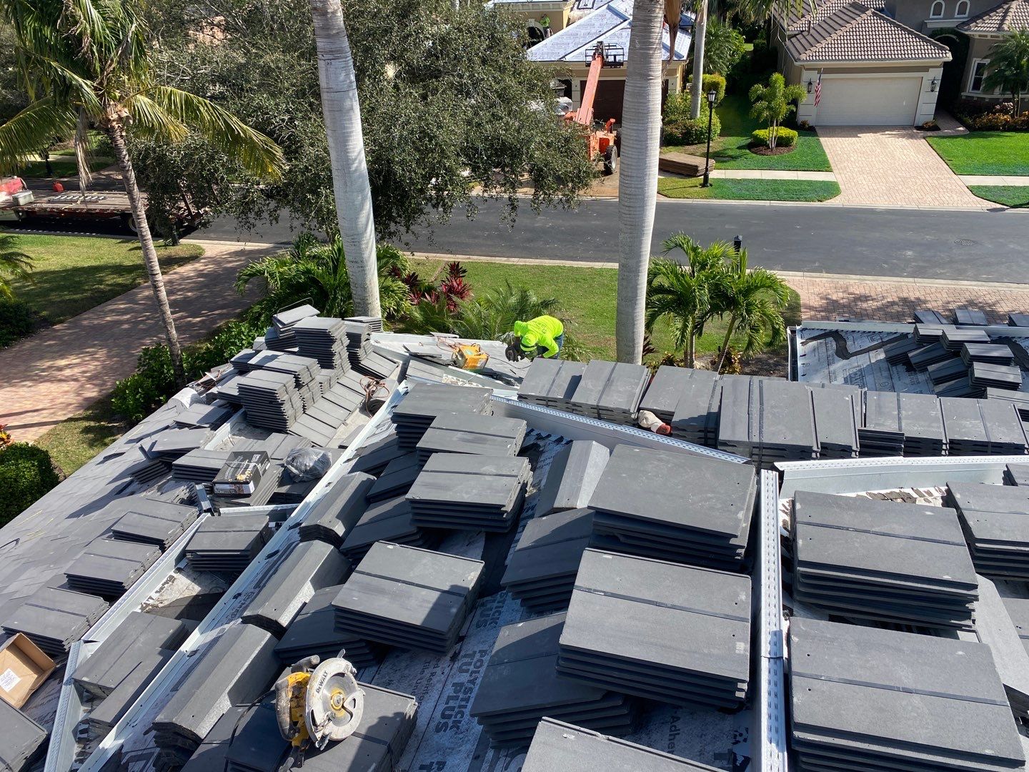 Residential Roofing Installation using Concrete Tile in West Bay Country Club by International Roofing