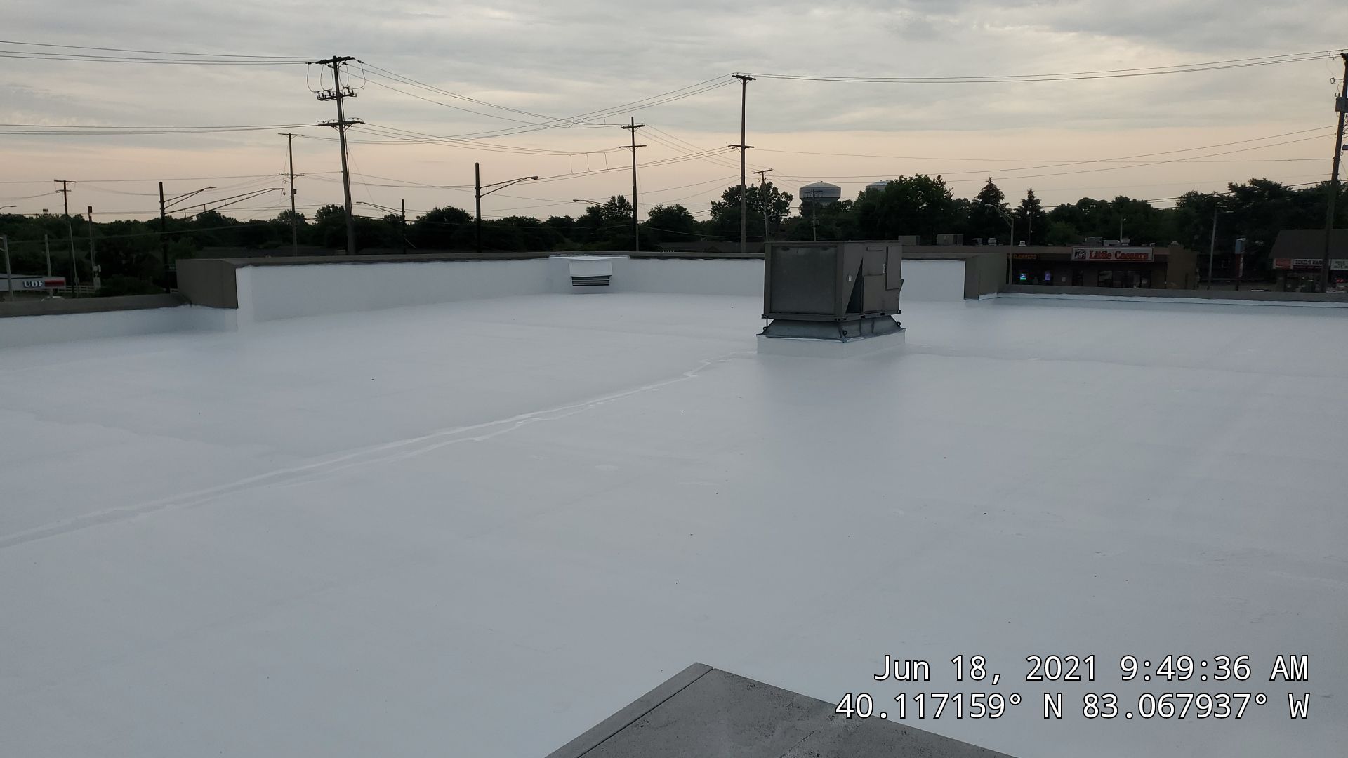 Fabric Reinforced Roof Coating by Gold Star Roofing LLC 