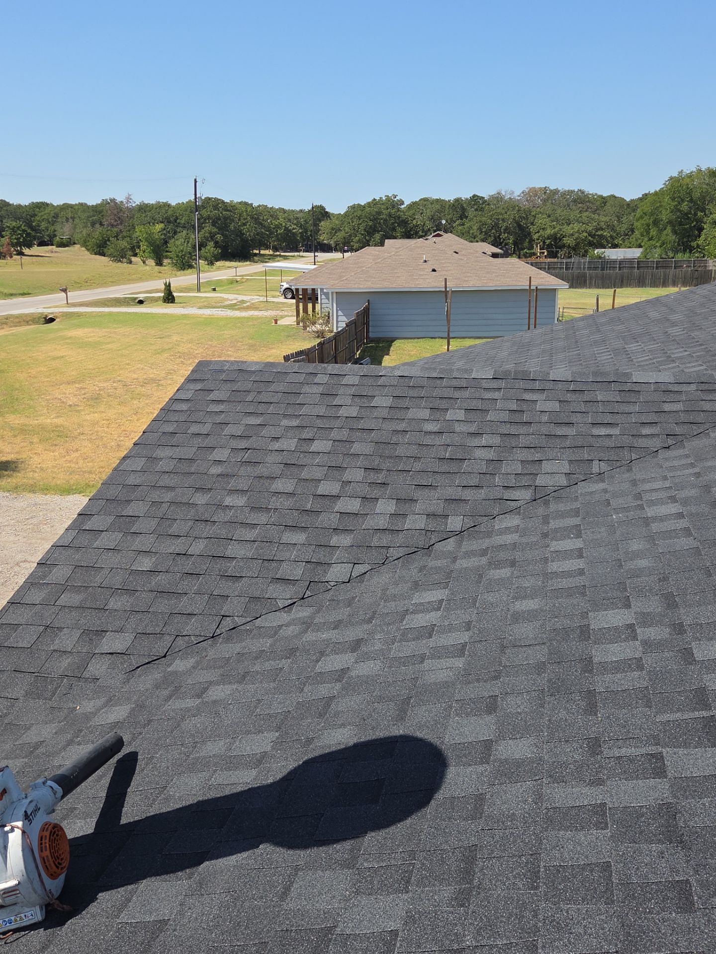 Project in Weatherford by Lonestar Roofing and Restoration LLC.