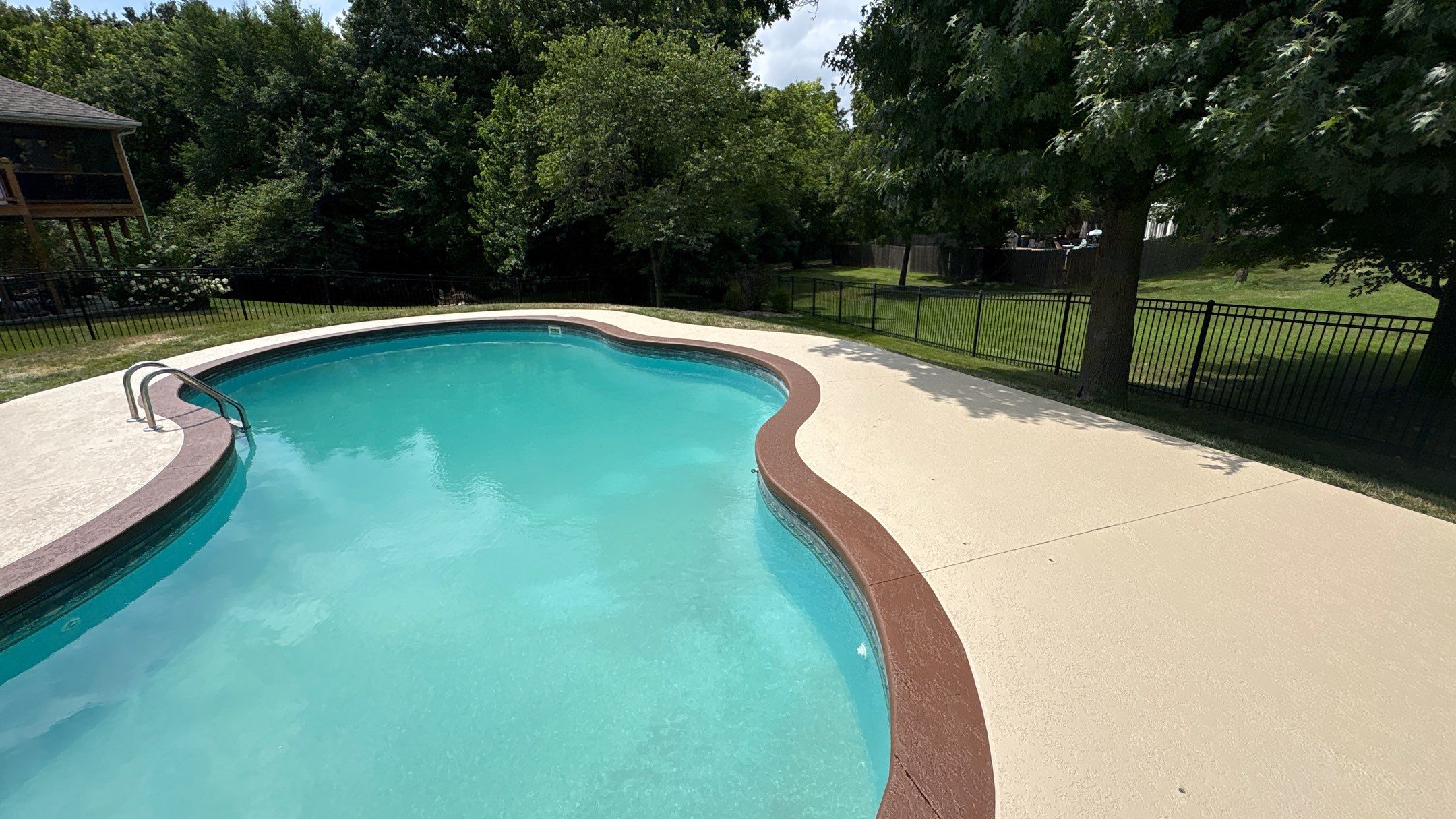 Pool Deck Refresh- Kansas City, MO by Big Red Decorative Concrete, LLC