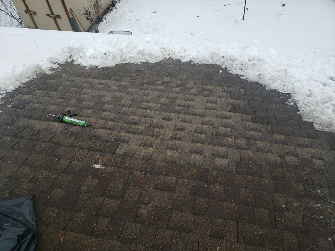 Skylight Removal using Shingle Repair by The Roof Doctor