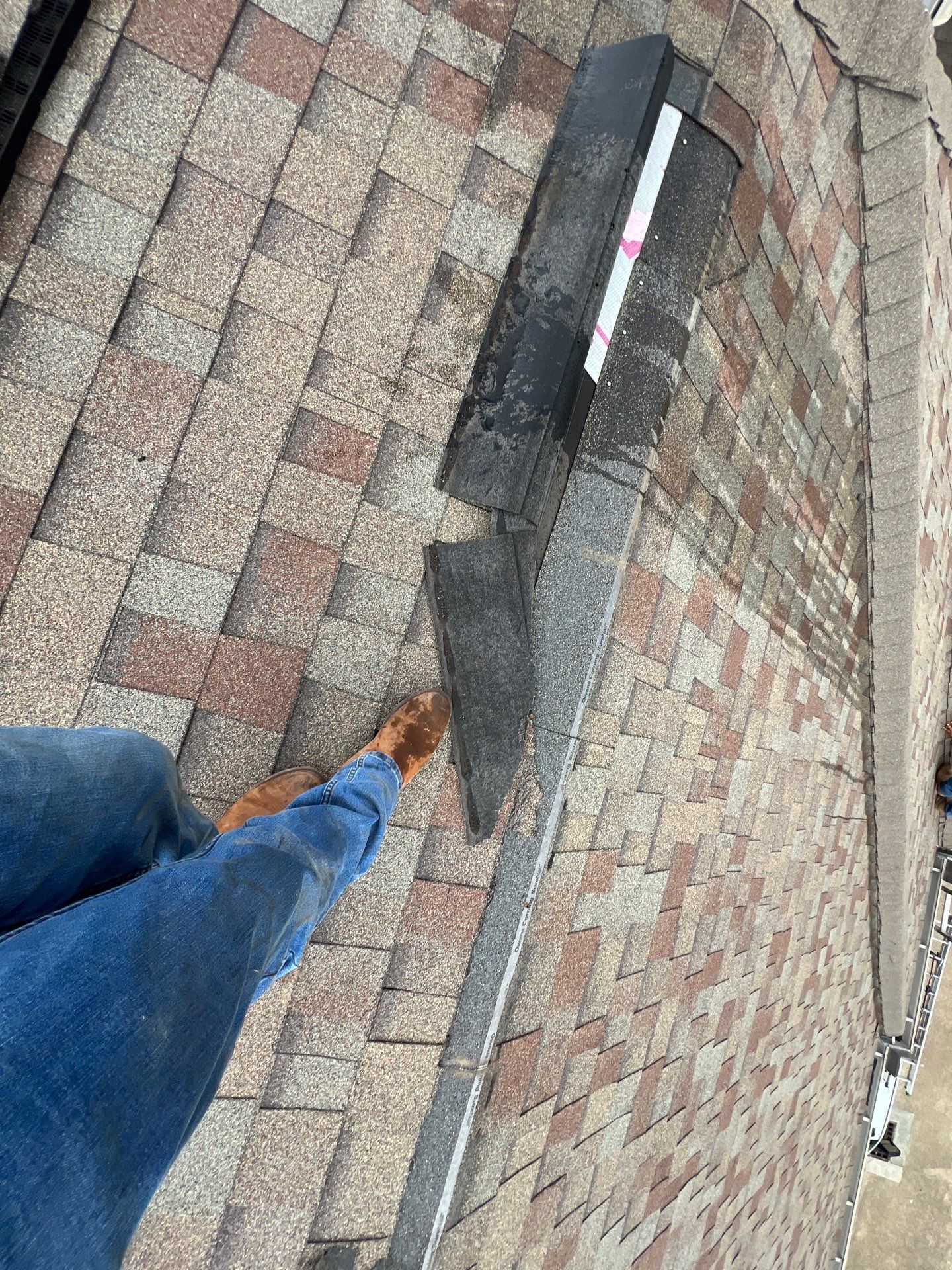 Hail Damage using Owen's Corning Duration (Lifetime) Shingles by Roof Repair Company