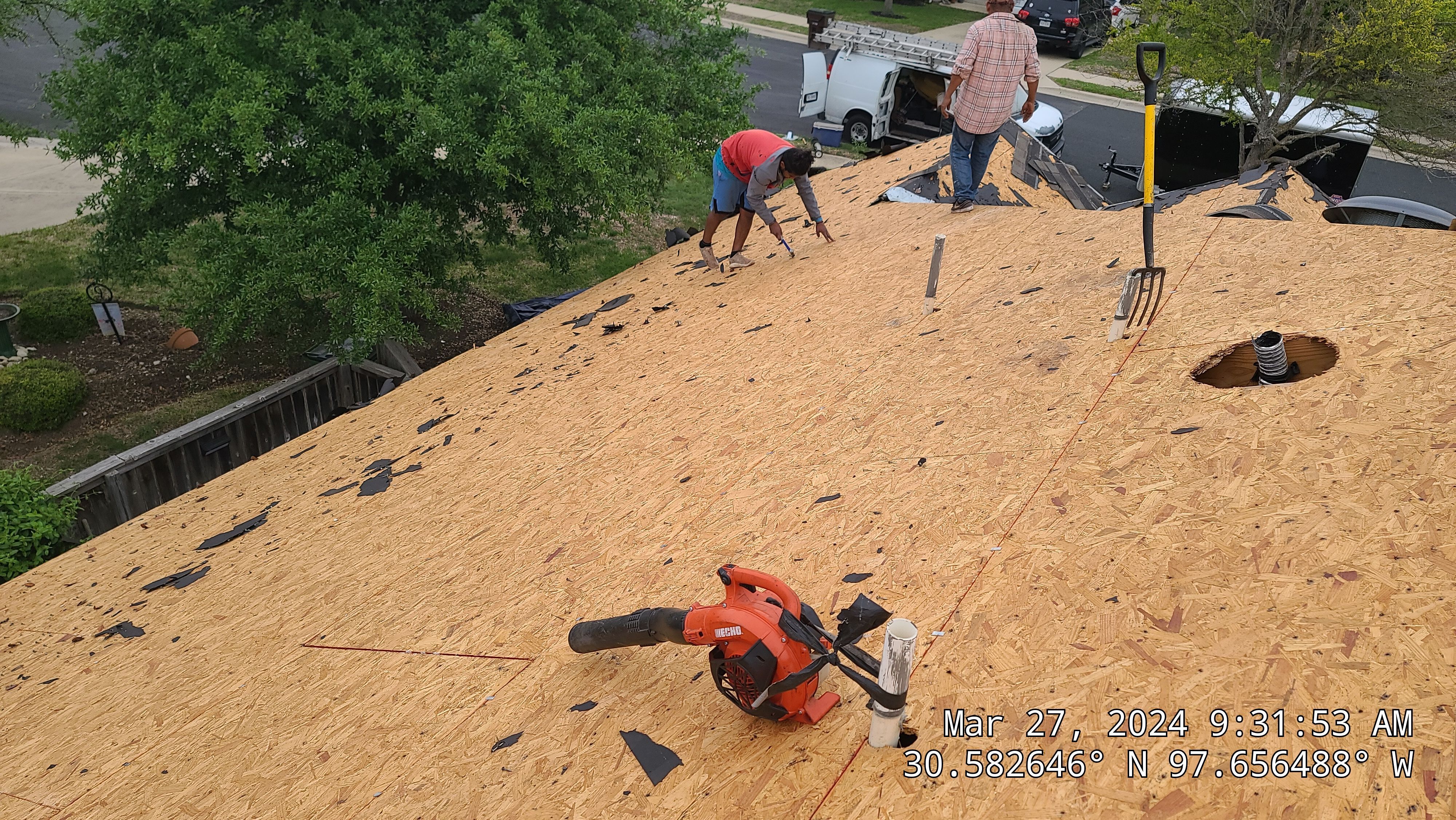 Complete Roofing Replacement and Hail Damage Restoration in Round Rock by Caliber Restoration LLC