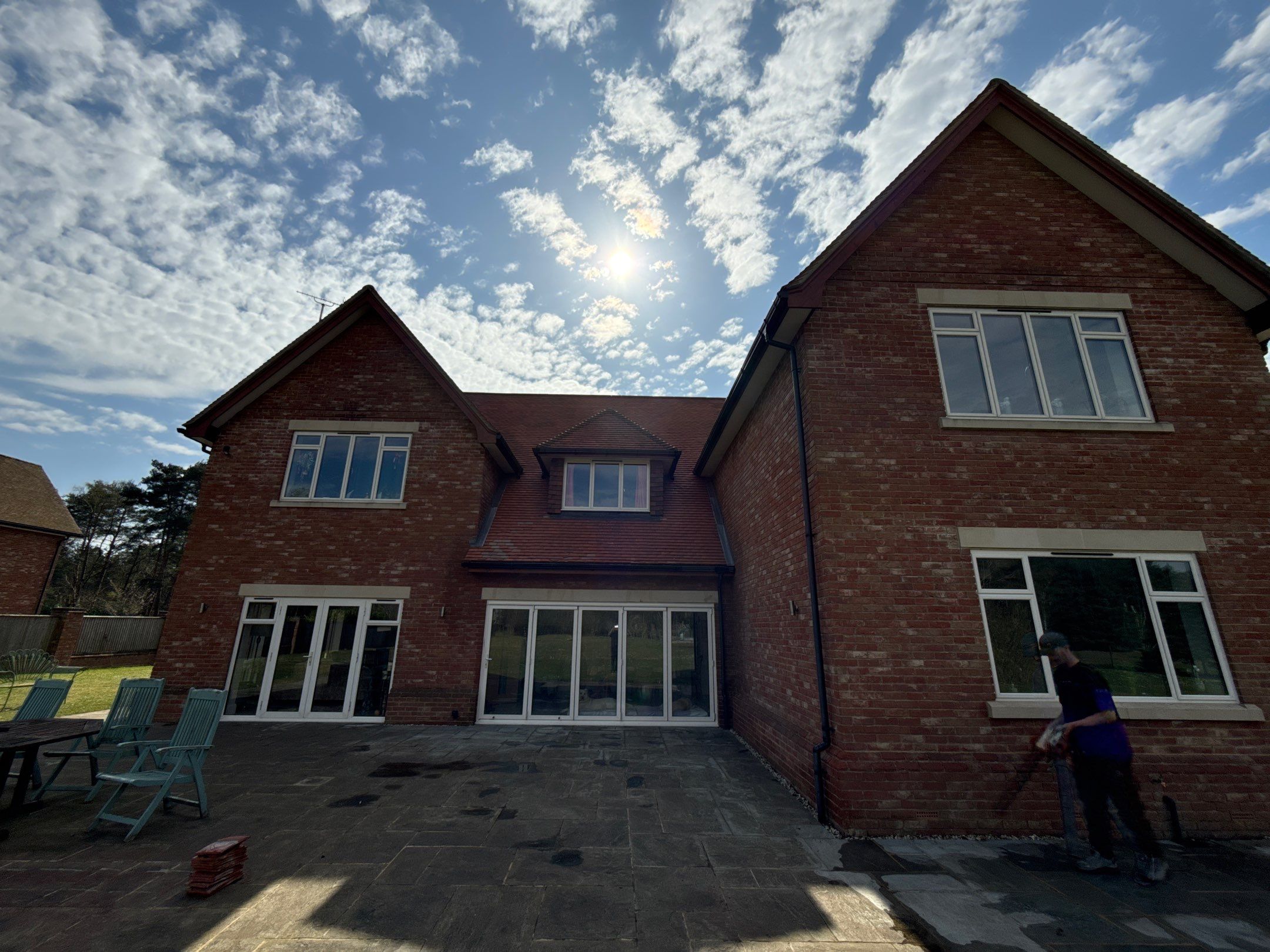 Roof Clean - Moss Removal - Gutter Clean using Honda 15lpm Low Pressure Washing Machine by Ges Exterior Cleaning ltd