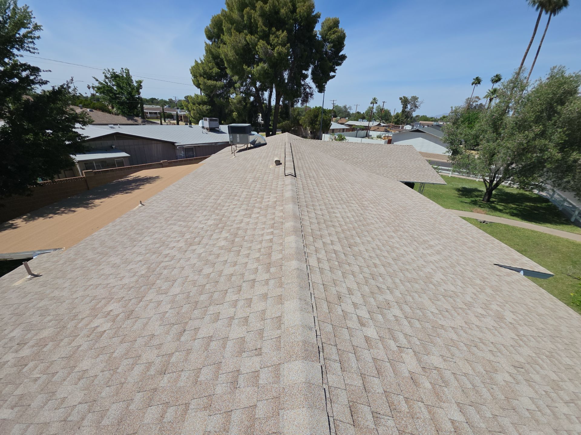 New GAF Roof in Mesa, Arizona by Weather-Tite Roofing