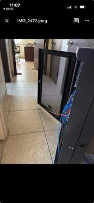 Structured cabling installation by CimaSolutions