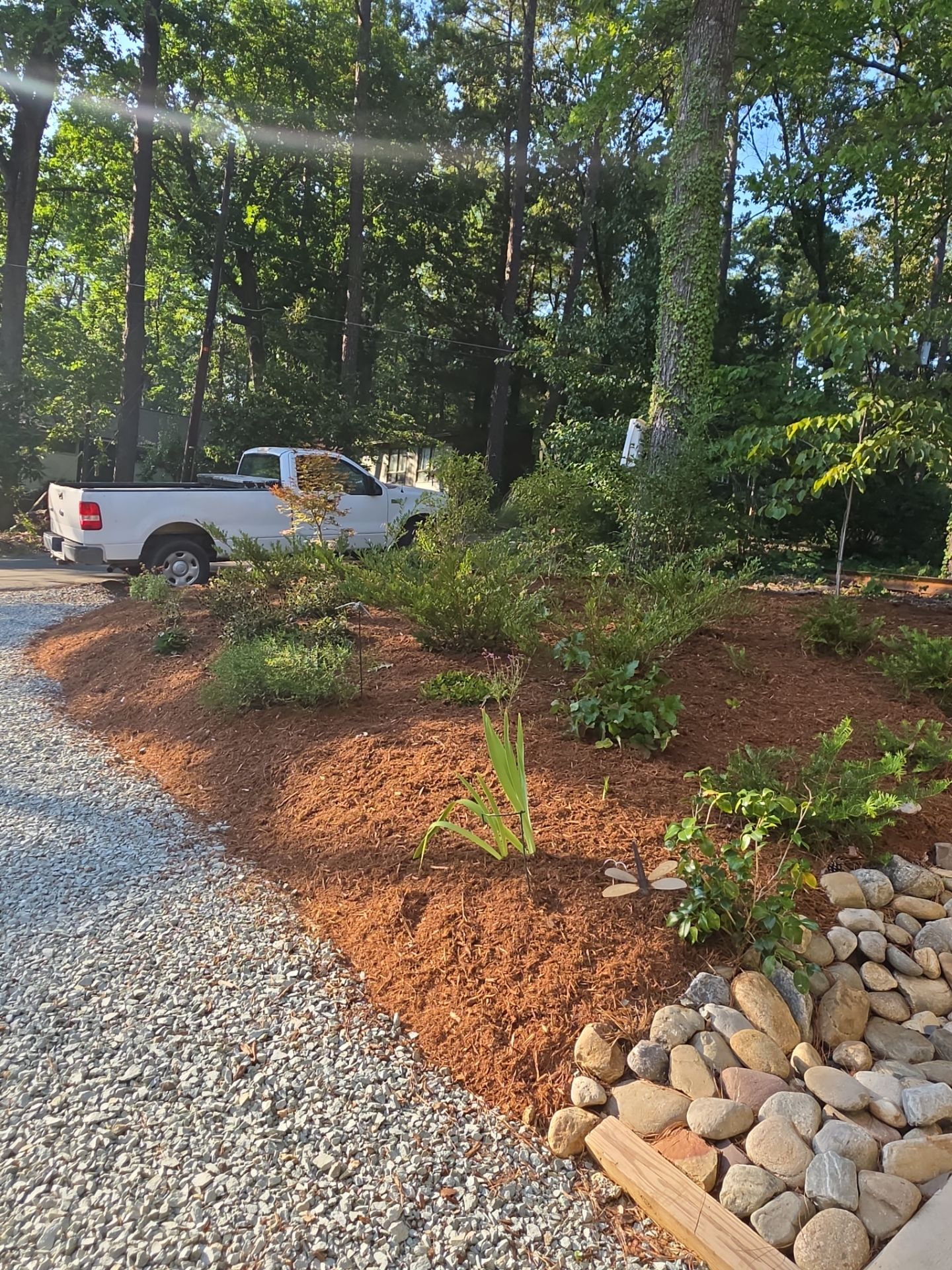 Mulching in Durham by Martinez Brother’s Nc Landscaping Inc