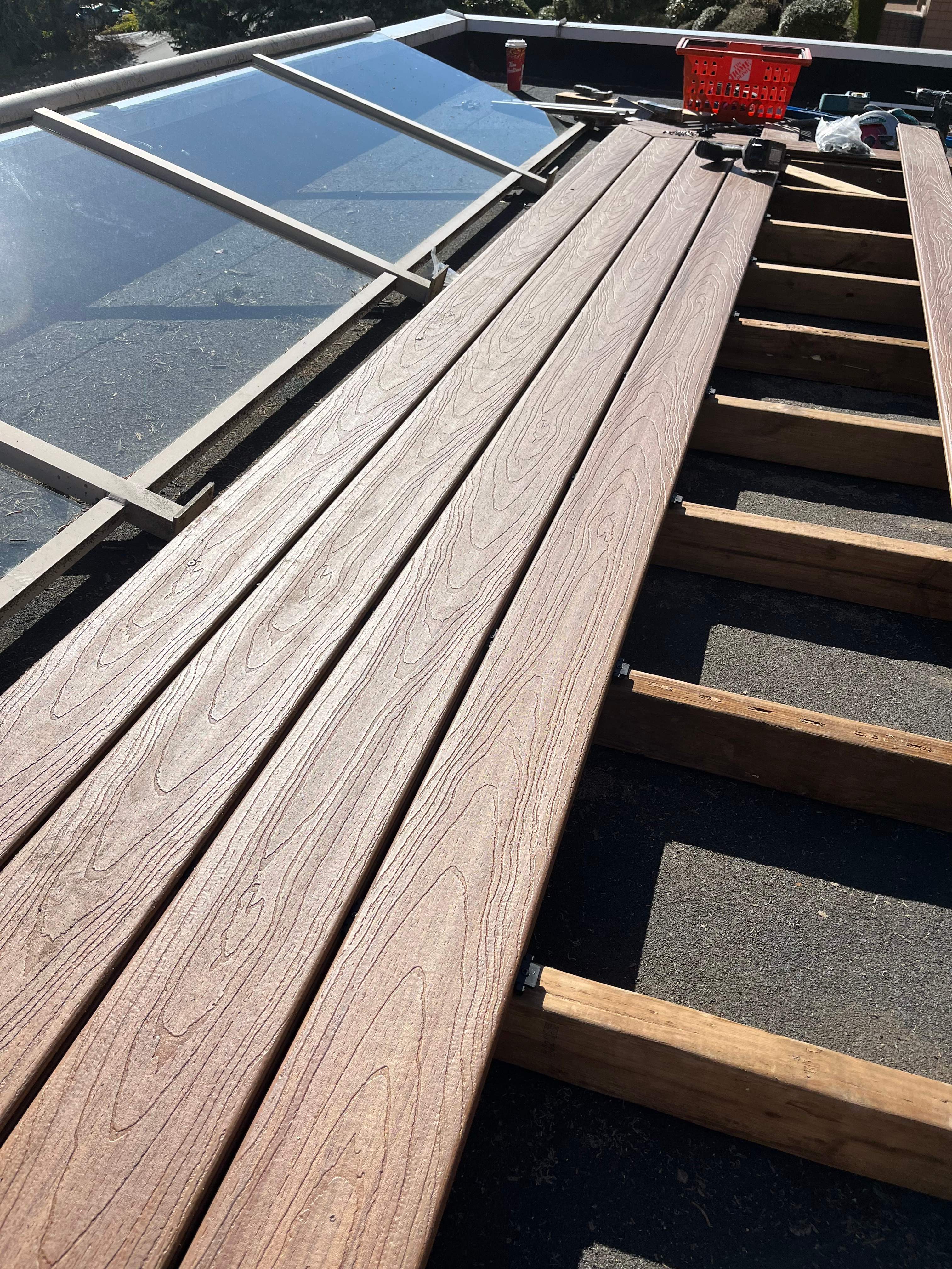 New Composite Deck - West Vancouver by YVR Construction Group