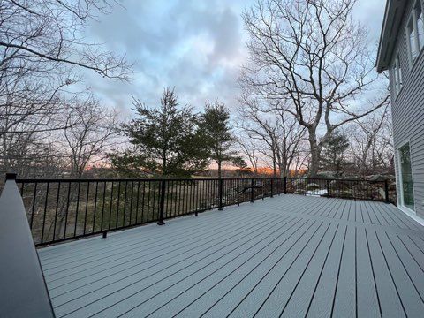 Deck and Siding project in Gloucester, MA by UBrothers Construction