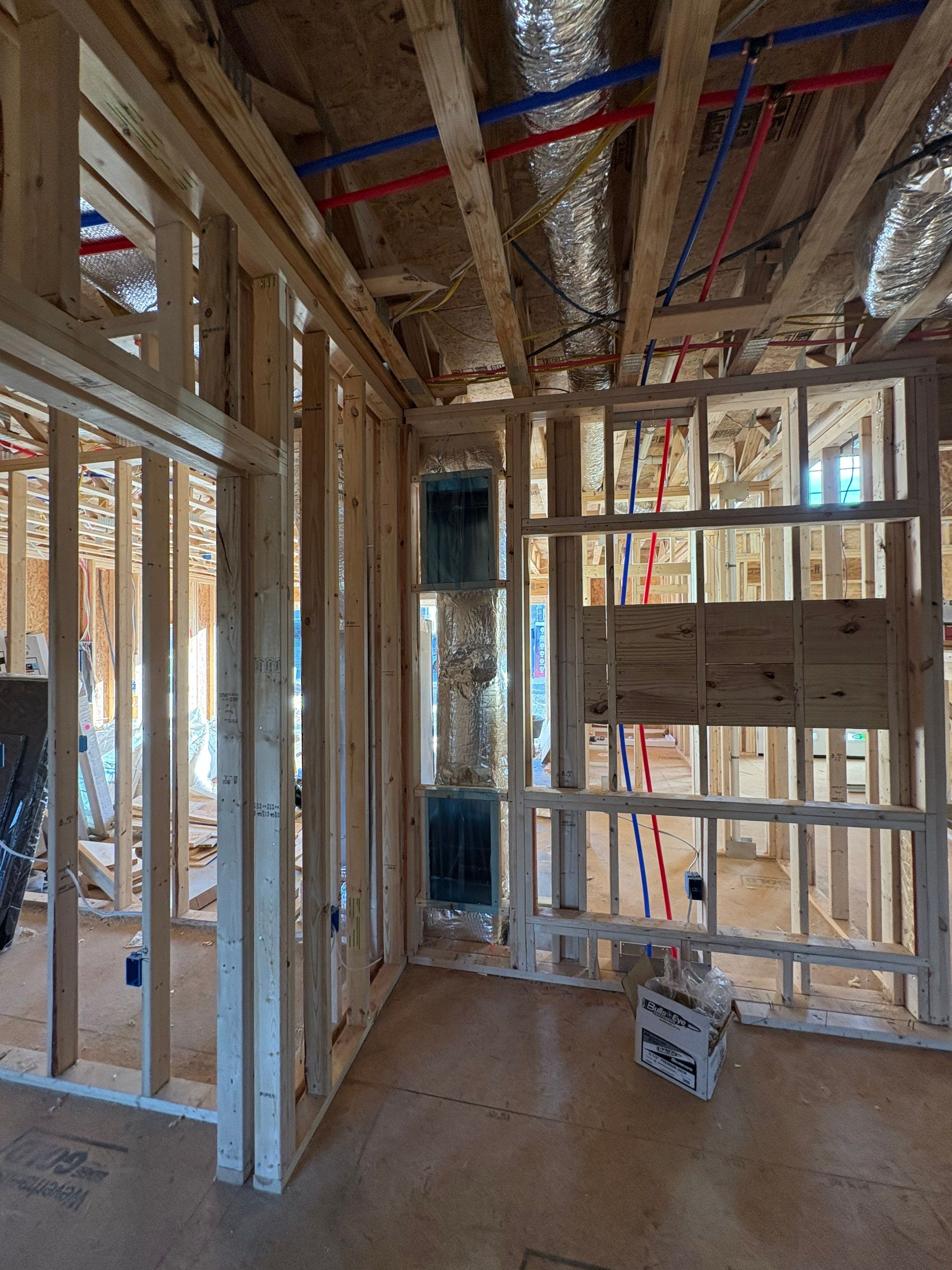 New Construction install in Harrisonburg by Elemental Heating and air conditioning LLC