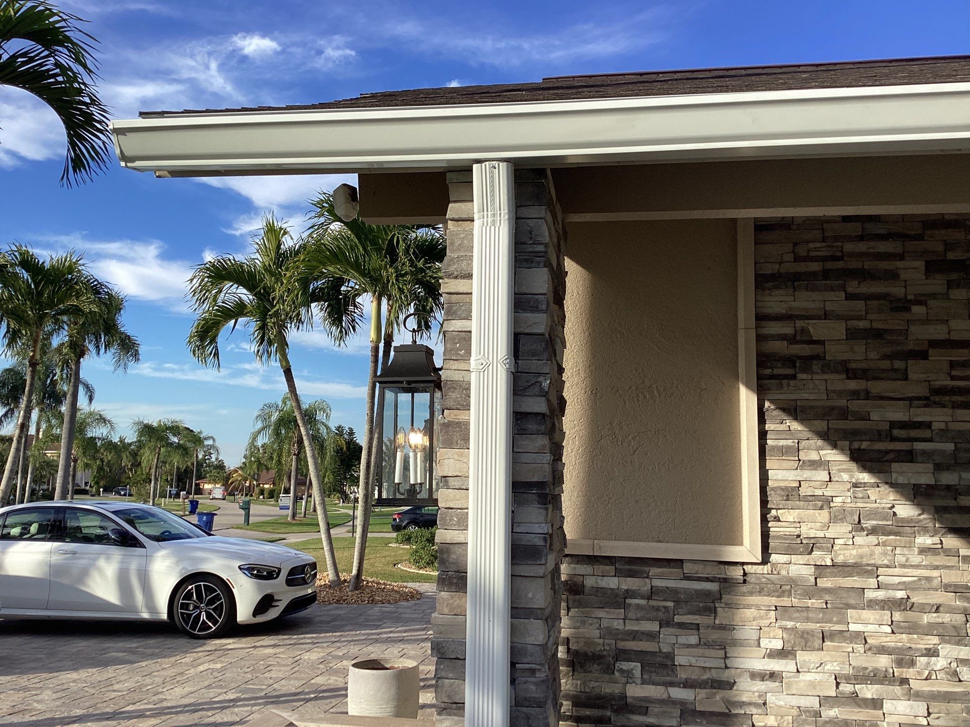 Seamless Gutters Installation in Fort Myers FL by Gutter Professor by Gutter Professors
