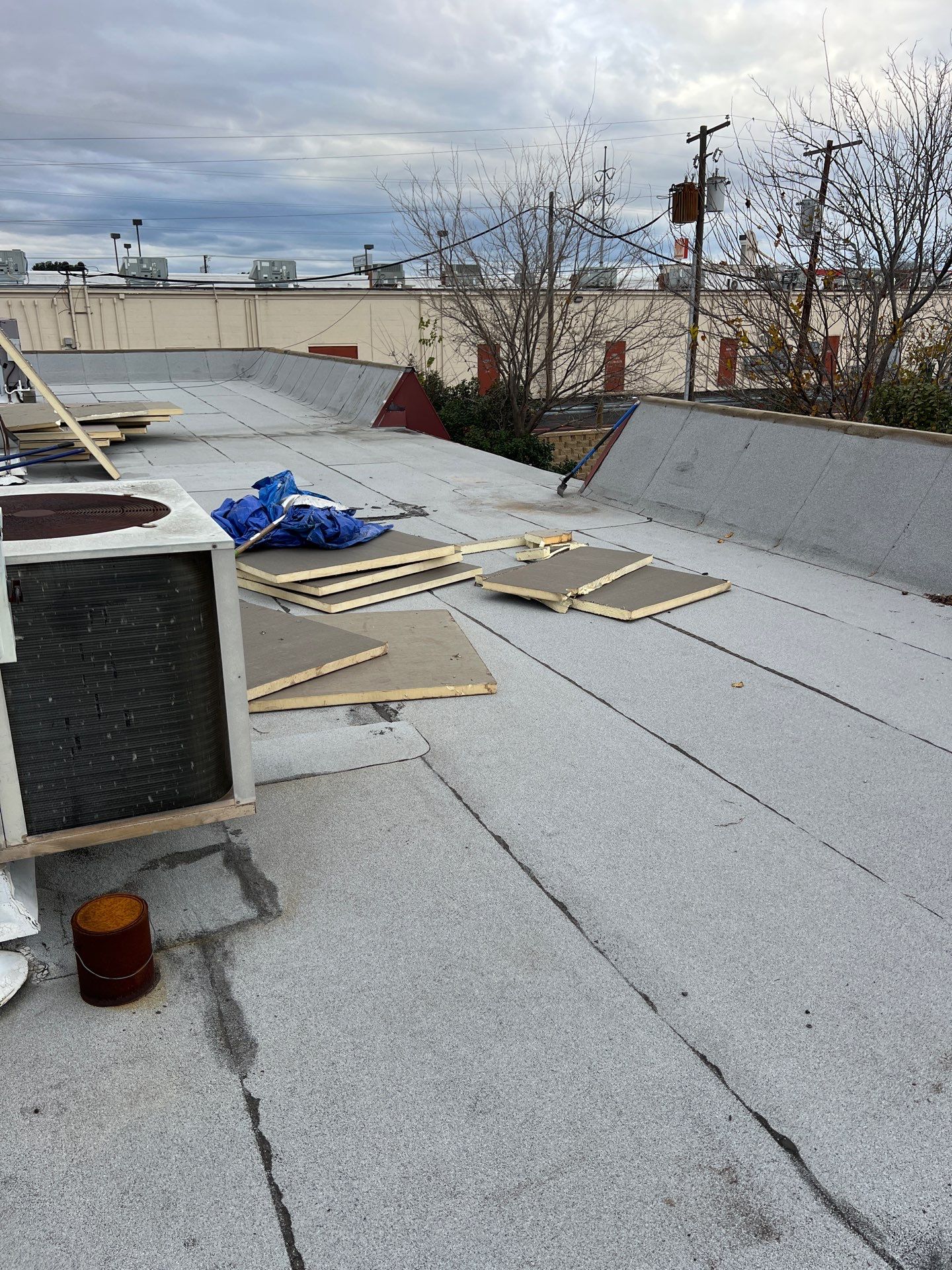 Commercial Roofing Installation using GAF Evergaurd TPO 60 Mil by Becker Roofing and Exteriors