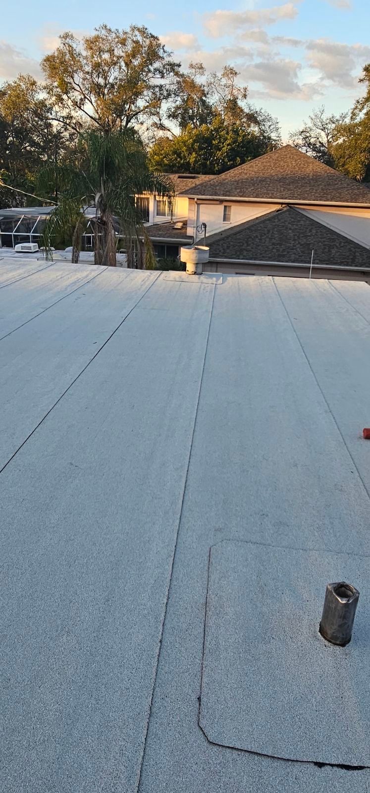 Residential Re-Roof using MS Metals, Copper Penny, Standing Seam. by First Due Roofing