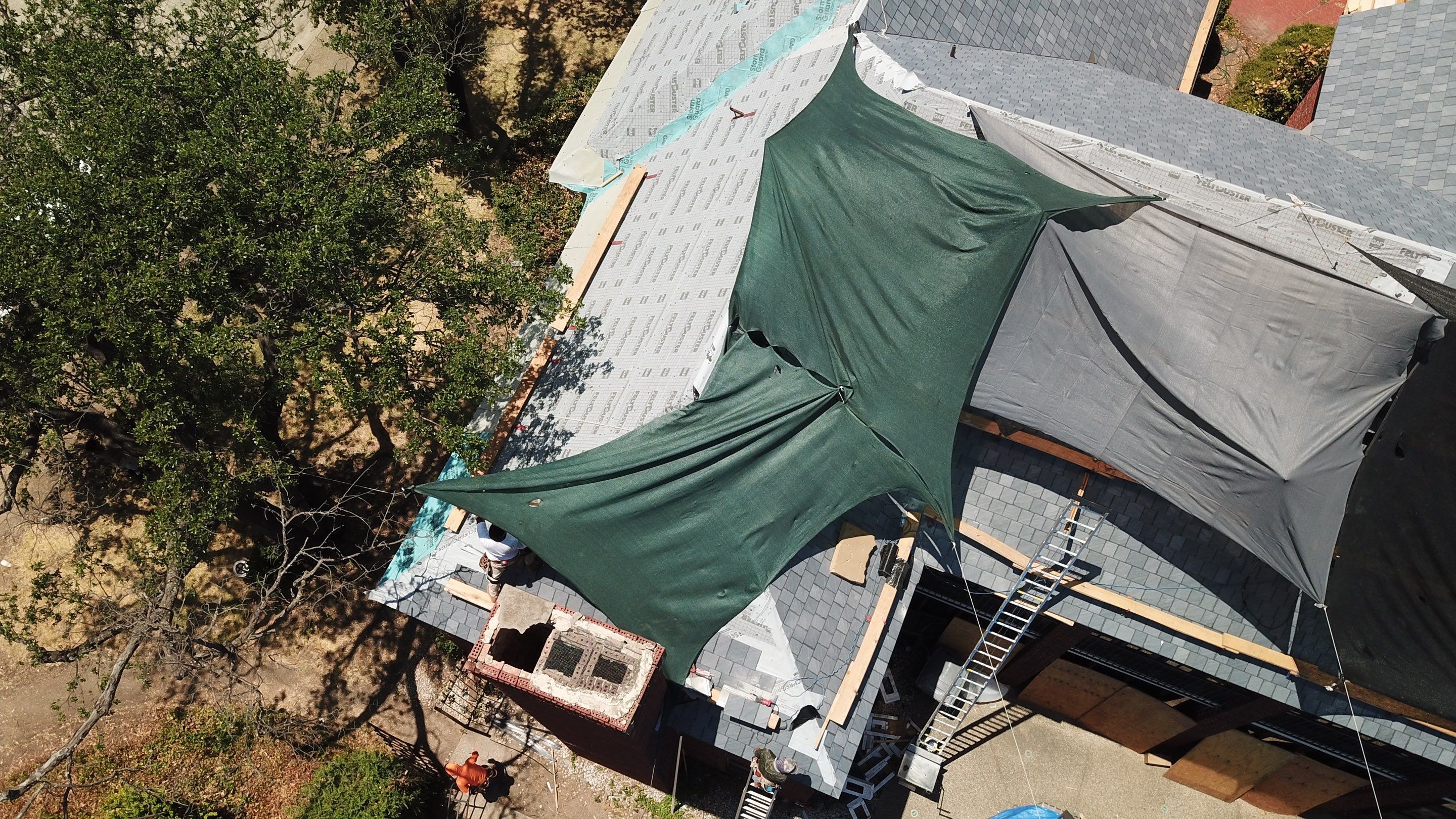 Residential Roofing Installation using Dal-TIle Perennial Slate by Roof Experts