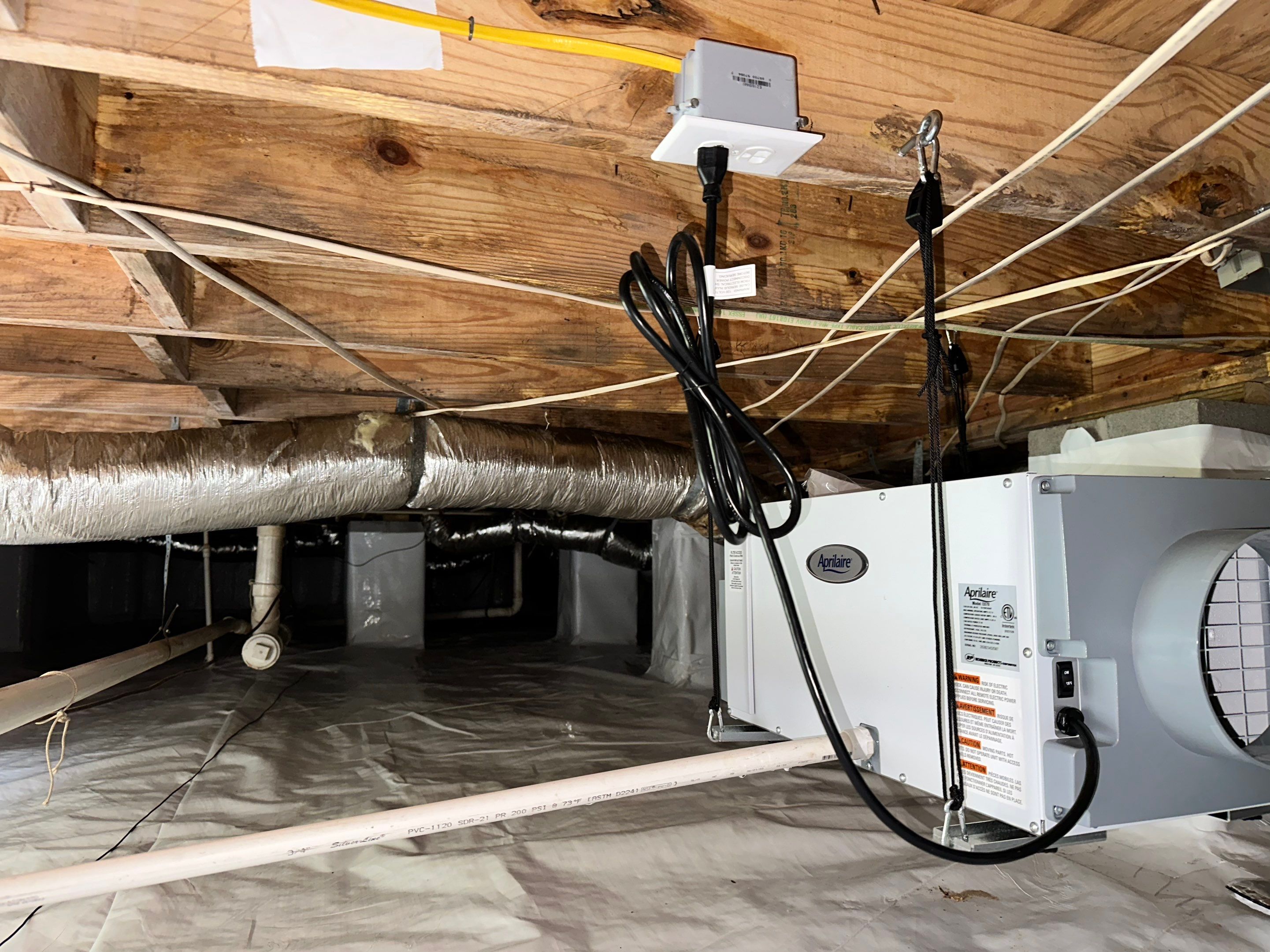 Impact Choice Encapsulation using Tri-Plex Insulation by Impact Crawlspace