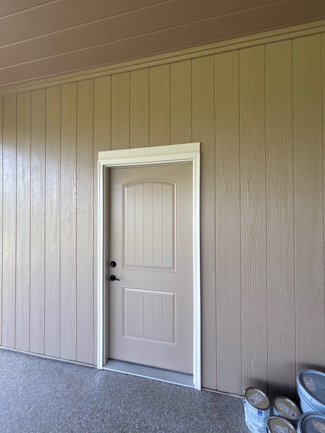 Exterior Painting and Wood Rot Repair for Wellsville Residence by Cougar Painting