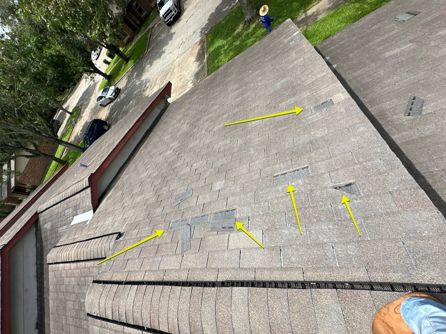 Residential Roofing Repair using Owen's Corning Duration (Lifetime) Shingles by Roof Repair Company