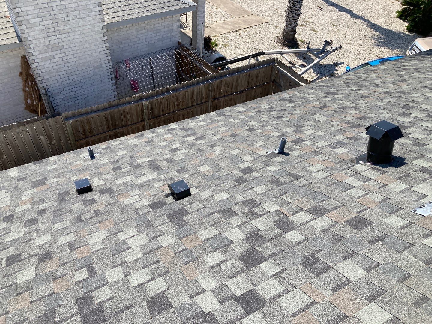 Chimney Cap & Chase Replacement using Custom Fabricated Stainless Steel by Lighthouse Roofing