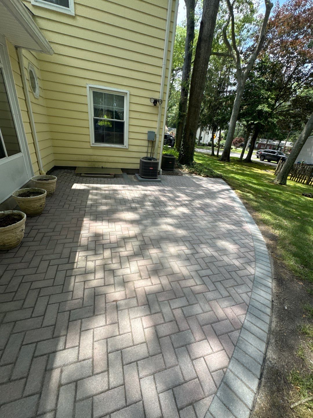 Paver Cleaning $ Re-sanded by SJ Exterior