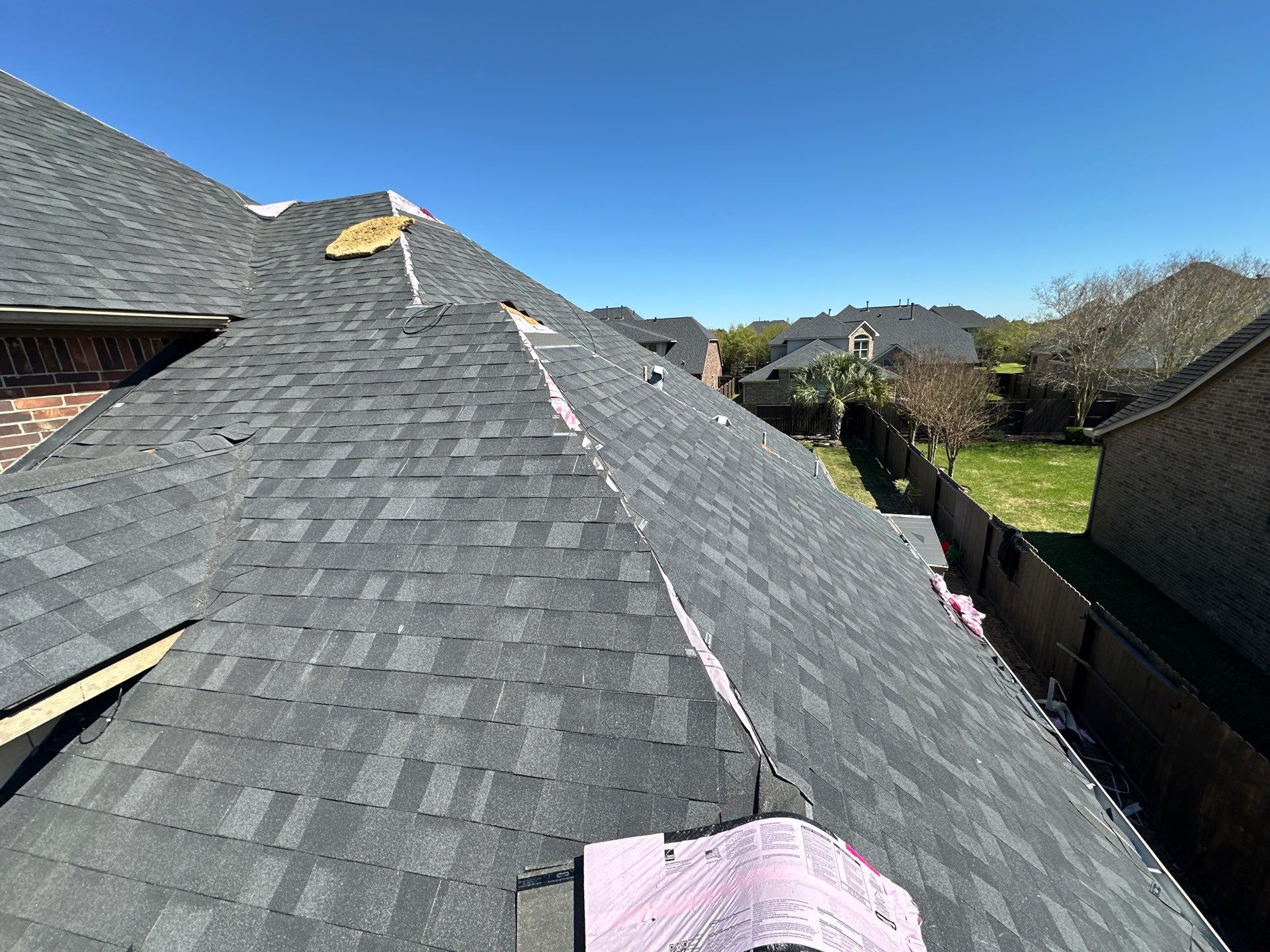 Project in Fulshear by Motion Roofing