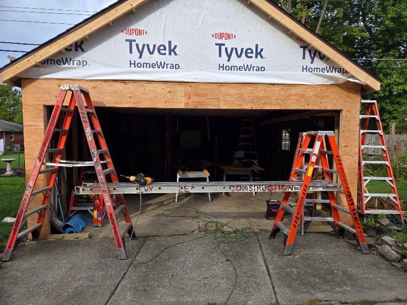 Garage Roof by Ivy Lea Construction