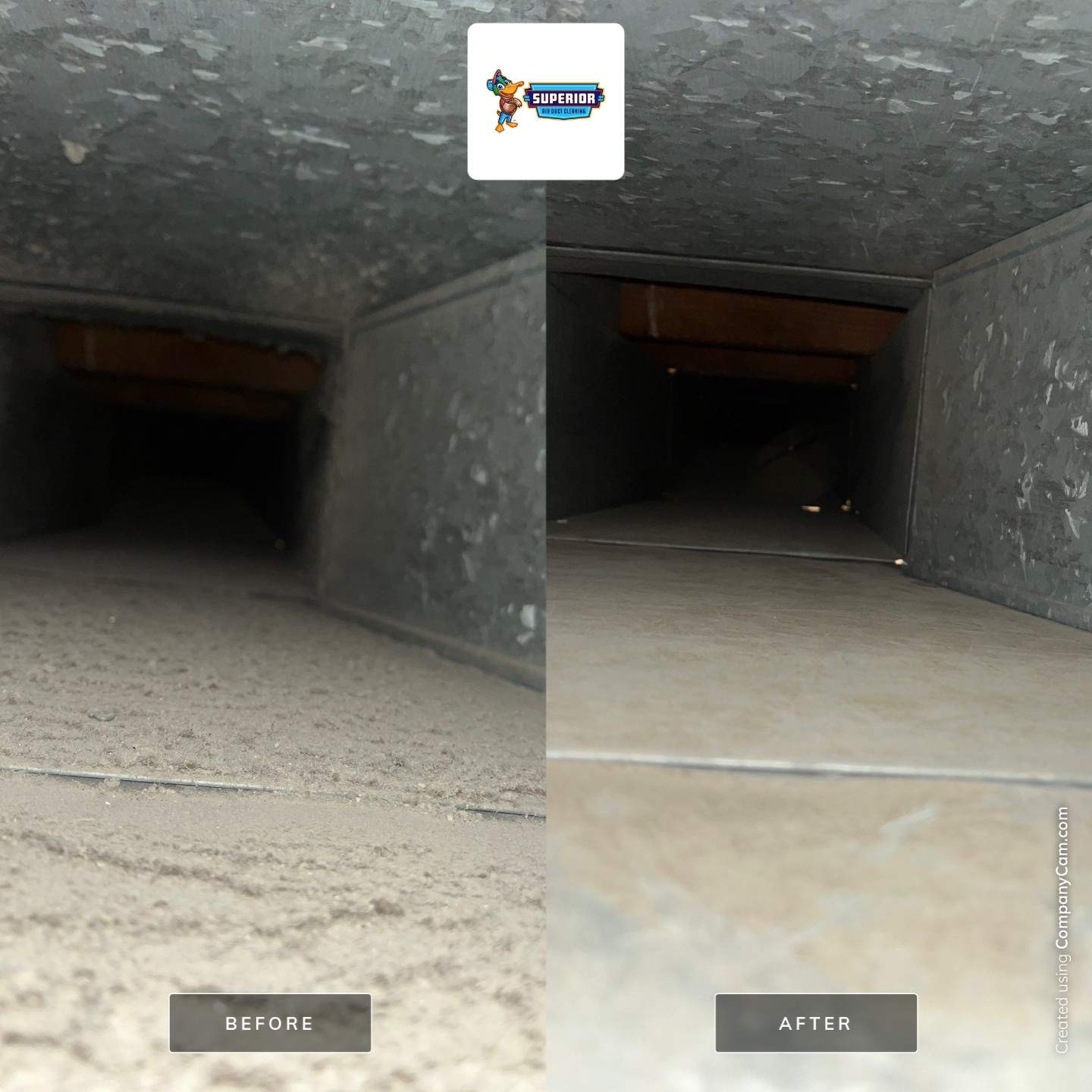Air Duct Cleaning With a Vacuum Truck in Ellwood City, PA by Superior Air Duct Cleaning