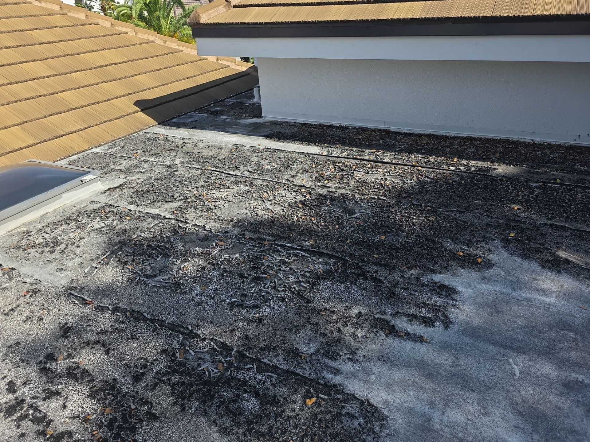 Flat Roof Restoration and Silicone Coating in Boca Raton by Aastro Roofing