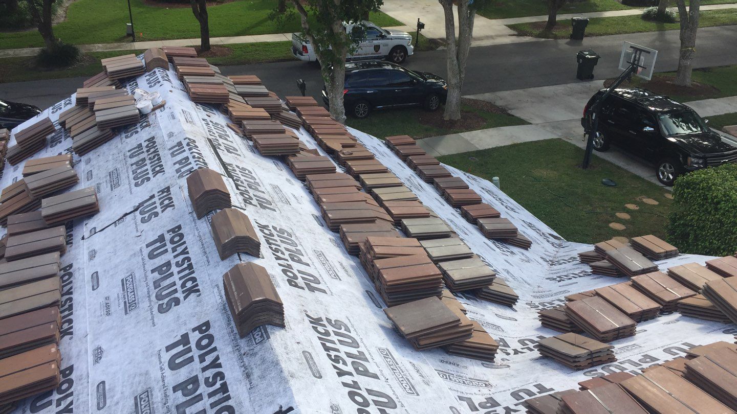 Residential Roofing Installation using WestLake Roofing Tile by BLUES BROTHERS ROOFING