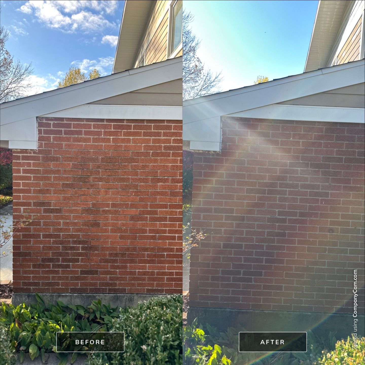 Project in Arlington Heights by Simmons Power & Soft Washing