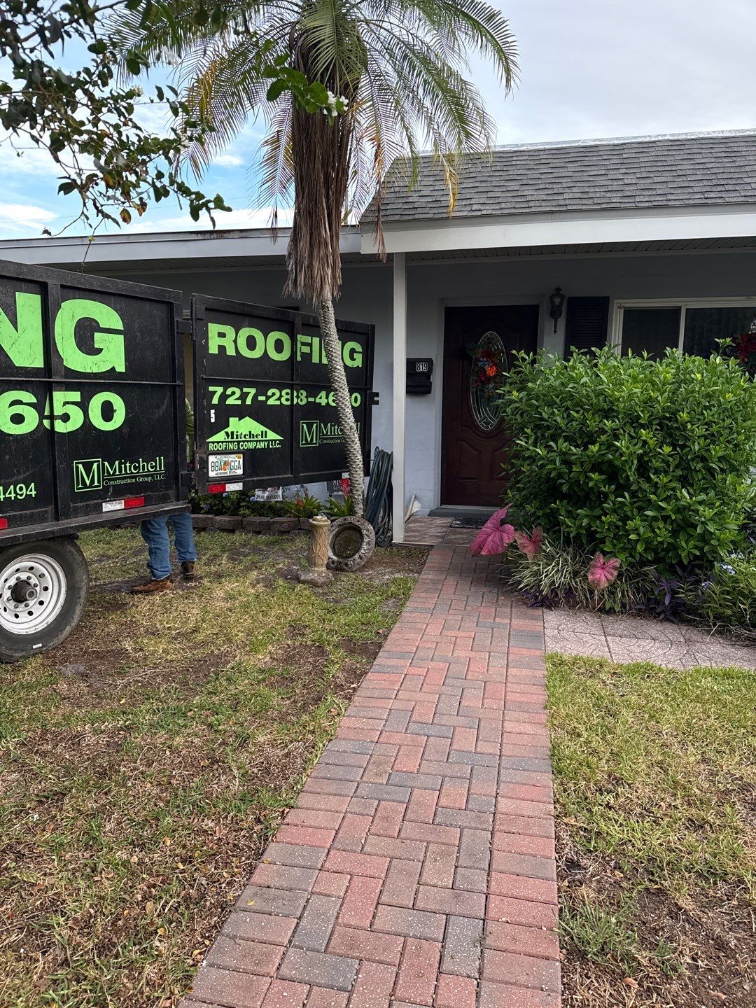 Project in St. Petersburg 33703 by Mitchell Roofing Company LLC
